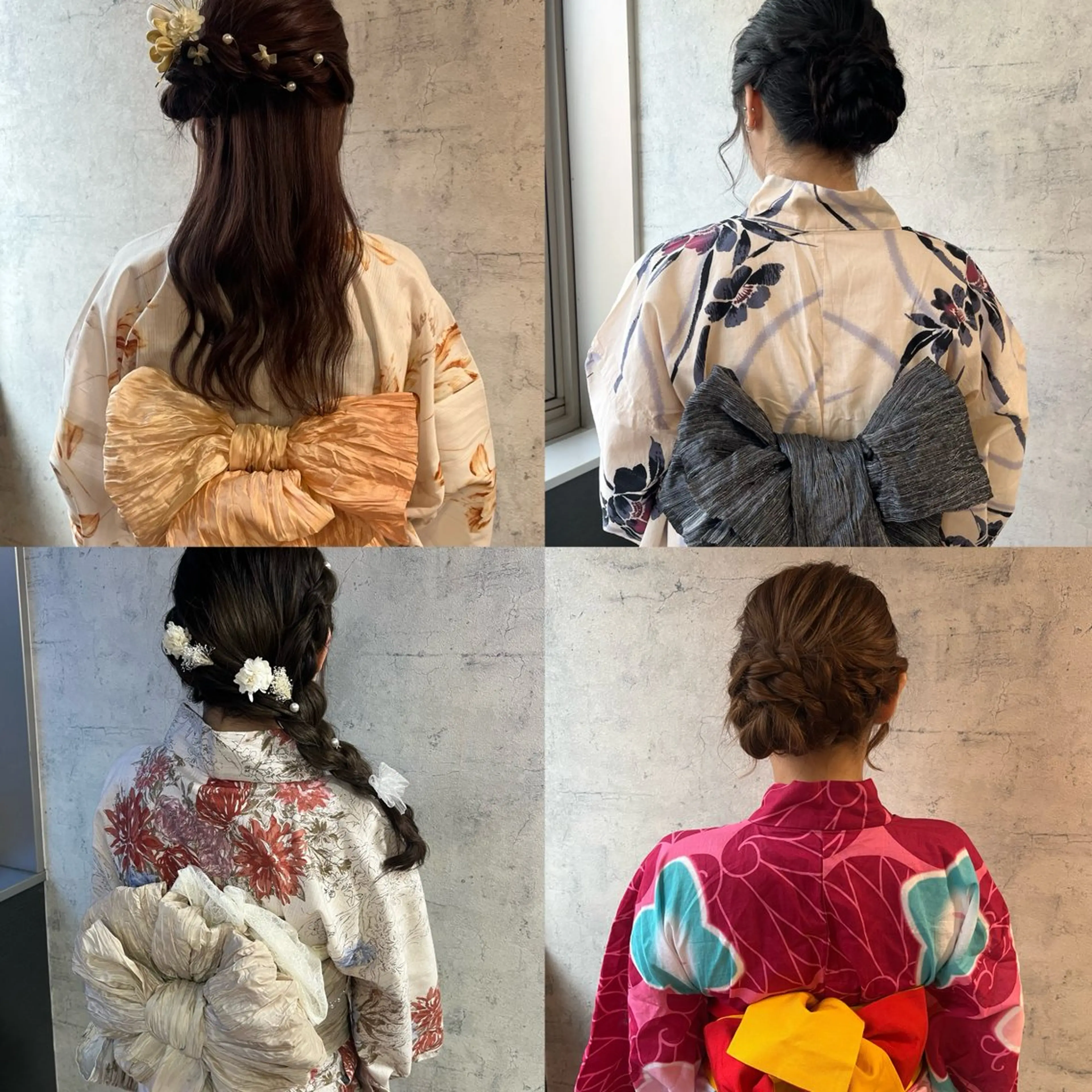 《🌻夏限定🌻》浴衣着付け＋ヘアセットの写真