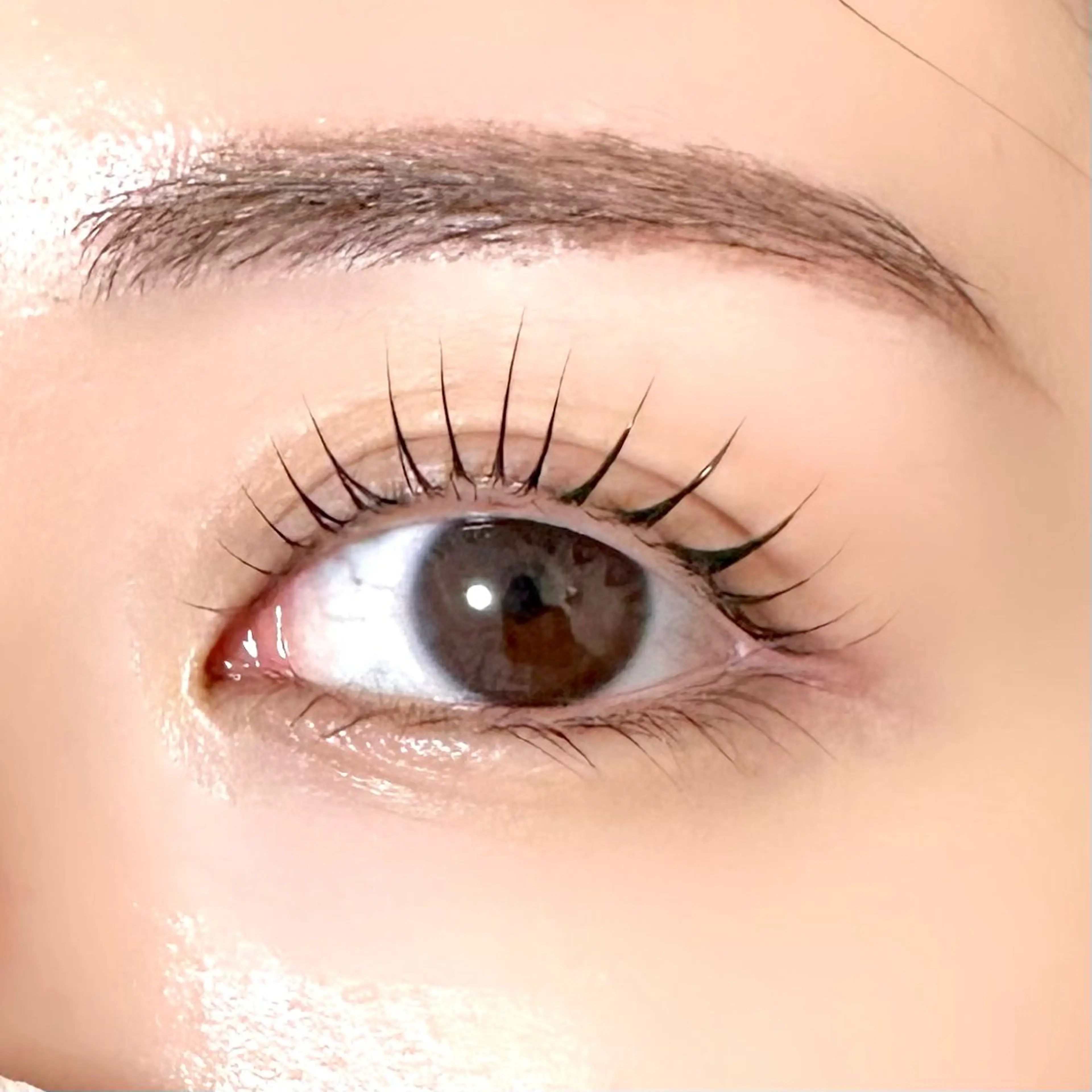 マツエク・マツパ 束感まつ毛 韓国風マツエク パリジェンヌラッシュリフト まつげパーマ 一重×まつ毛パーマ 渋谷／束感まつげ パーマ／YUKIのマツエク・マツパデザイン