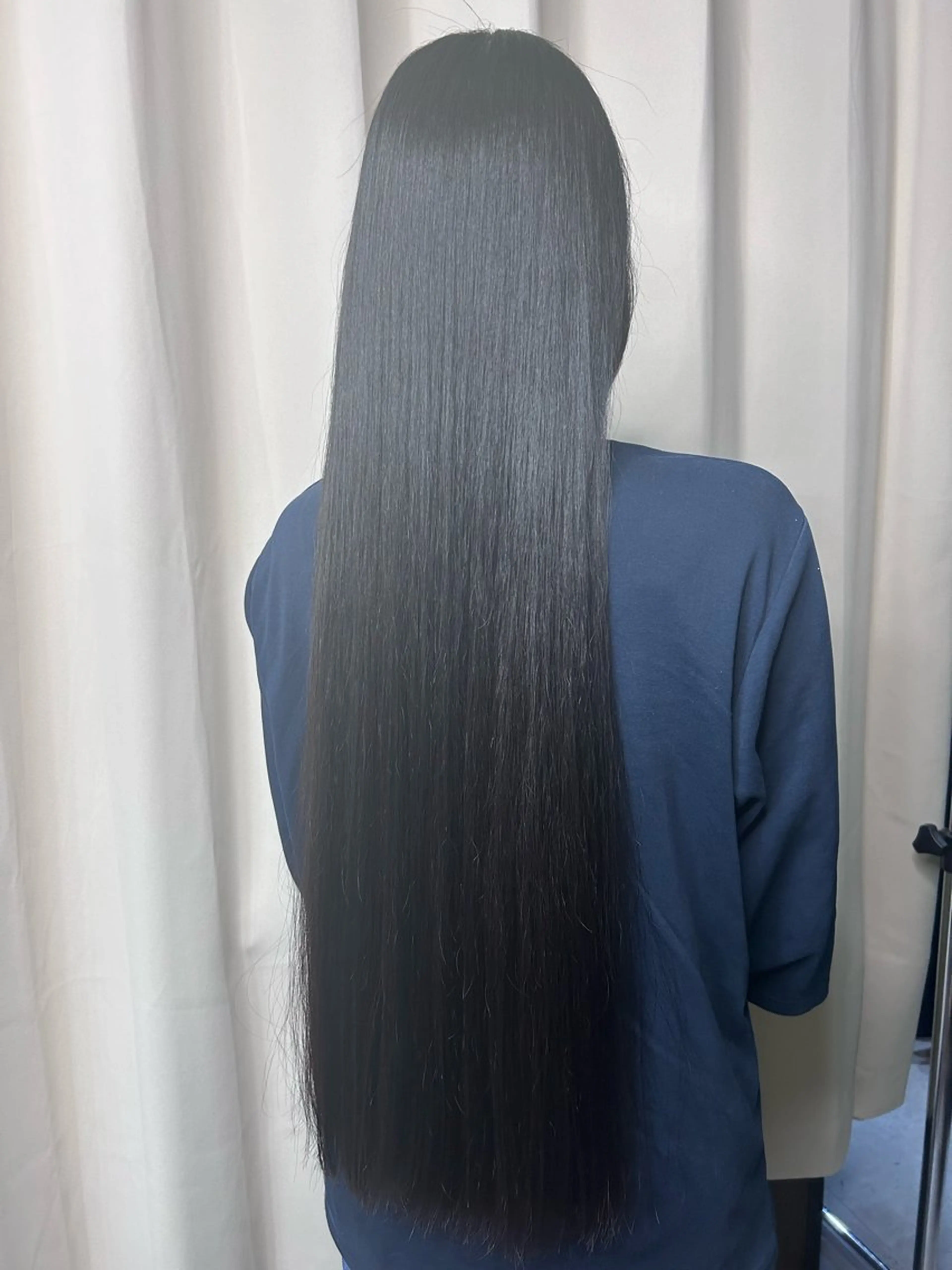 ロング カット 縮毛矯正 トリートメント mizuki THREE（A）のヘアスタイル