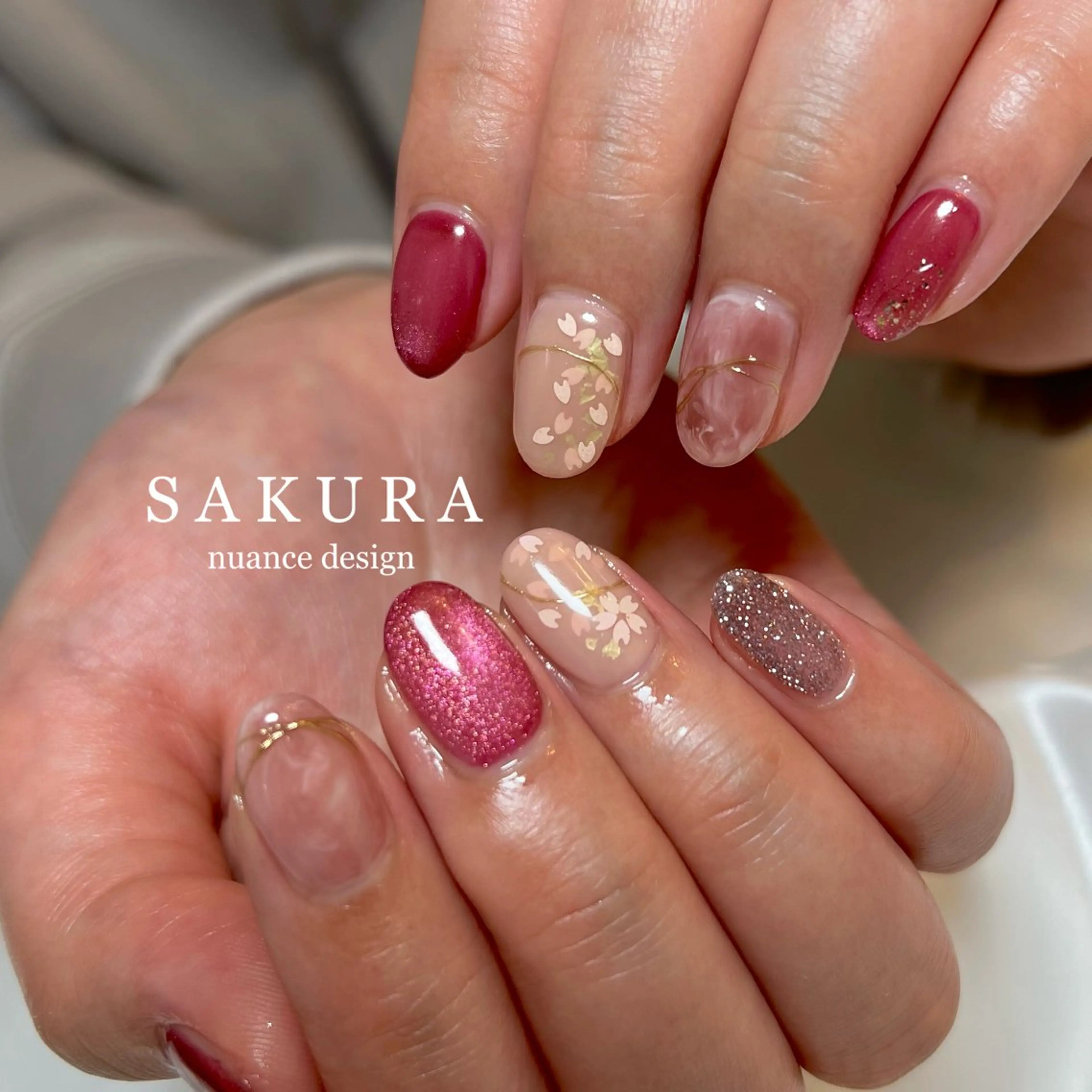 ネイル ハンドネイル Nail Salon&School REPLENDA所属・REPLENDA/ azusa(石井梓)のネイルデザイン