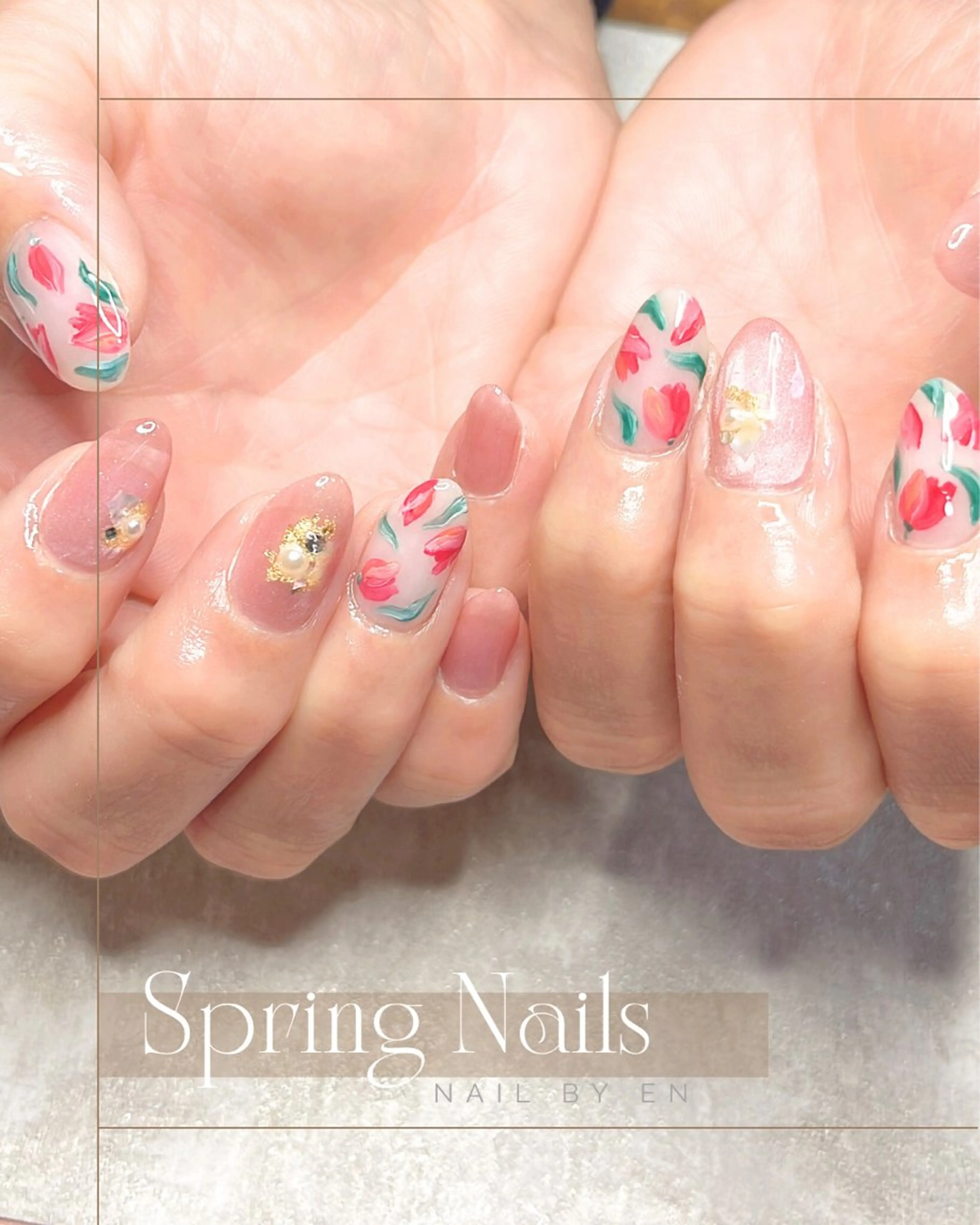 ネイル Nail&Wax by ENのネイルデザイン
