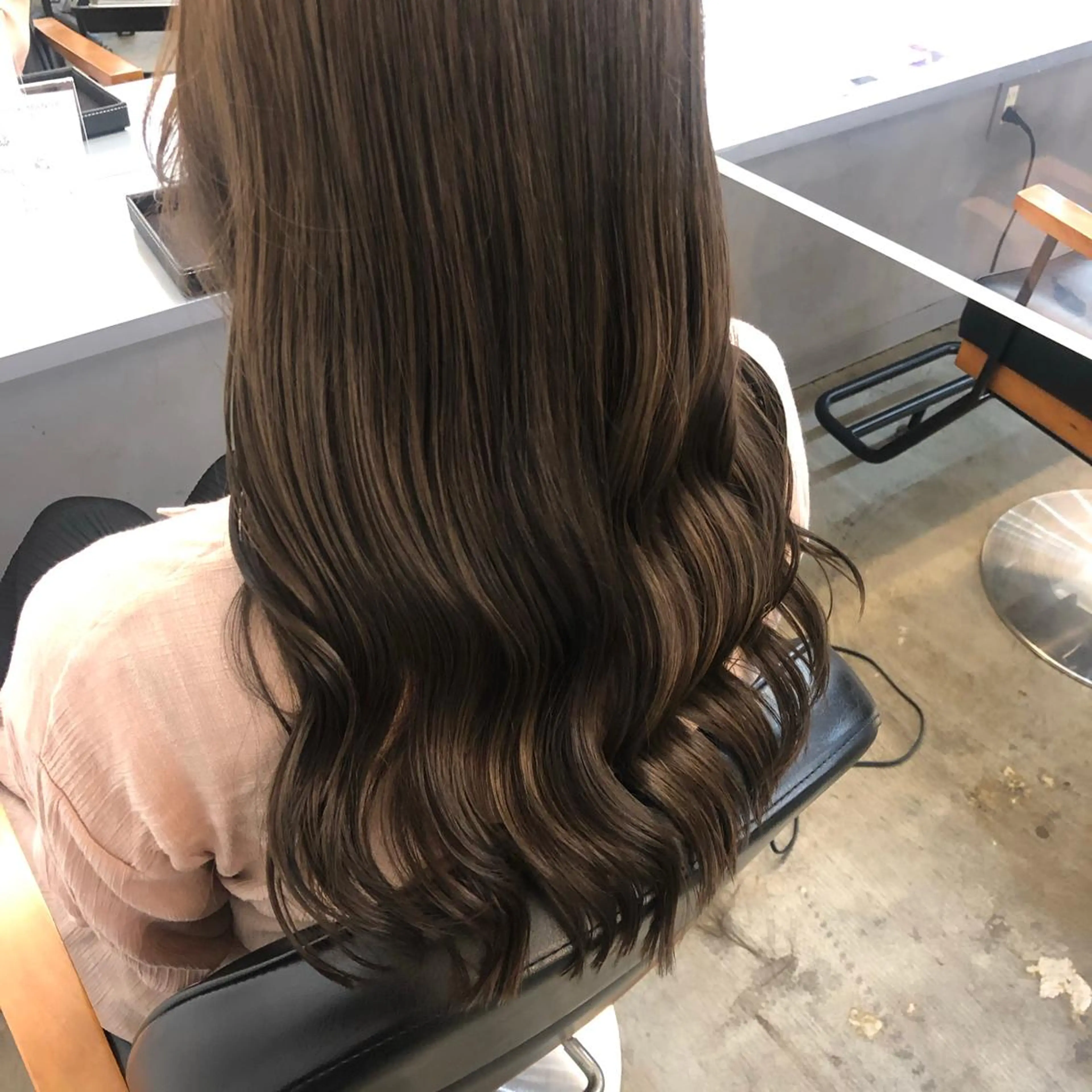 ロング 髪質改善 🤍韓国ヘア🇰🇷 タバタサオリ🤍のヘアスタイル