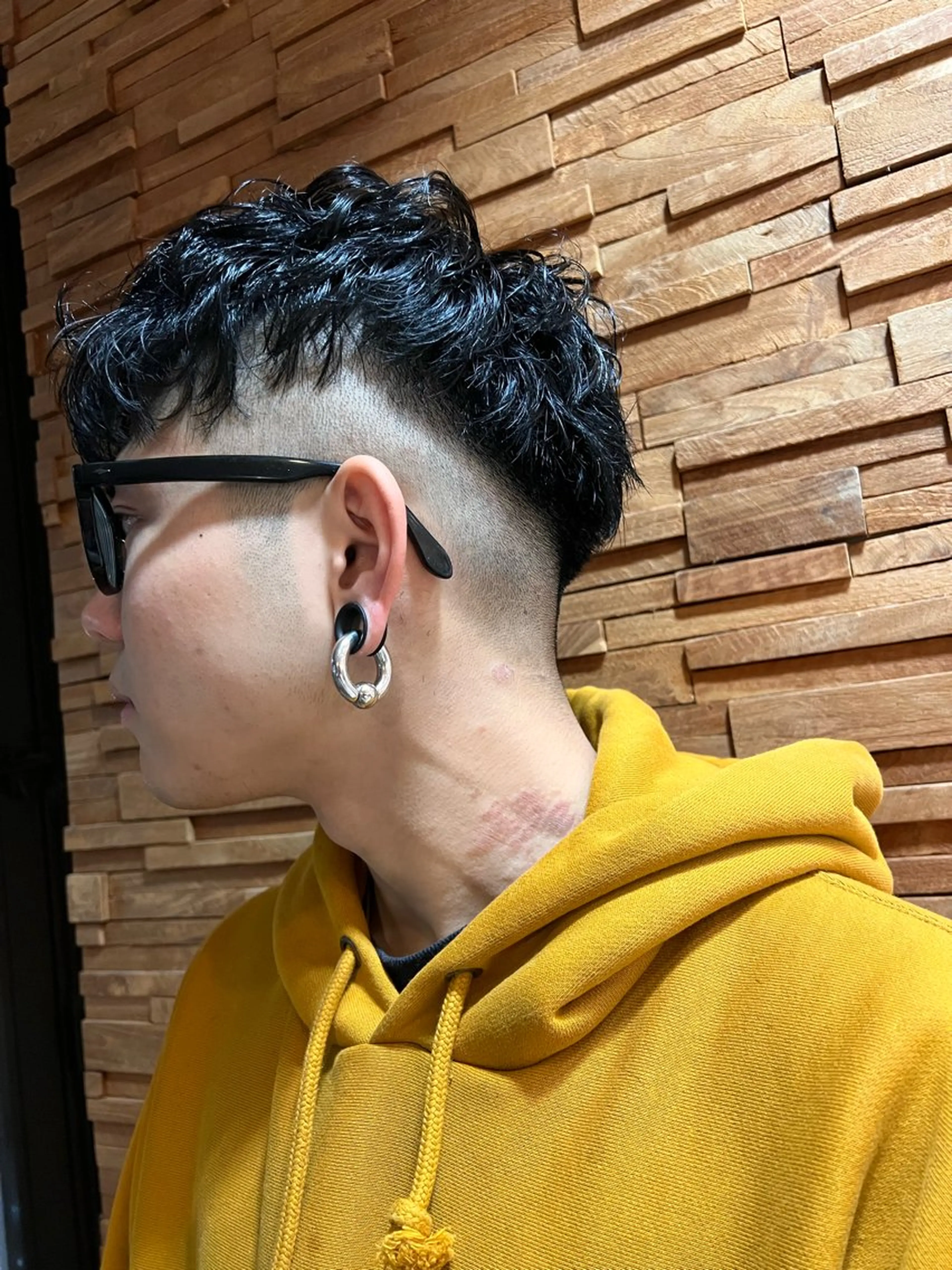 ショート メンズ 刈り上げ カット little  porto所属・透明感・艶感 小坂隼斗のヘアスタイル