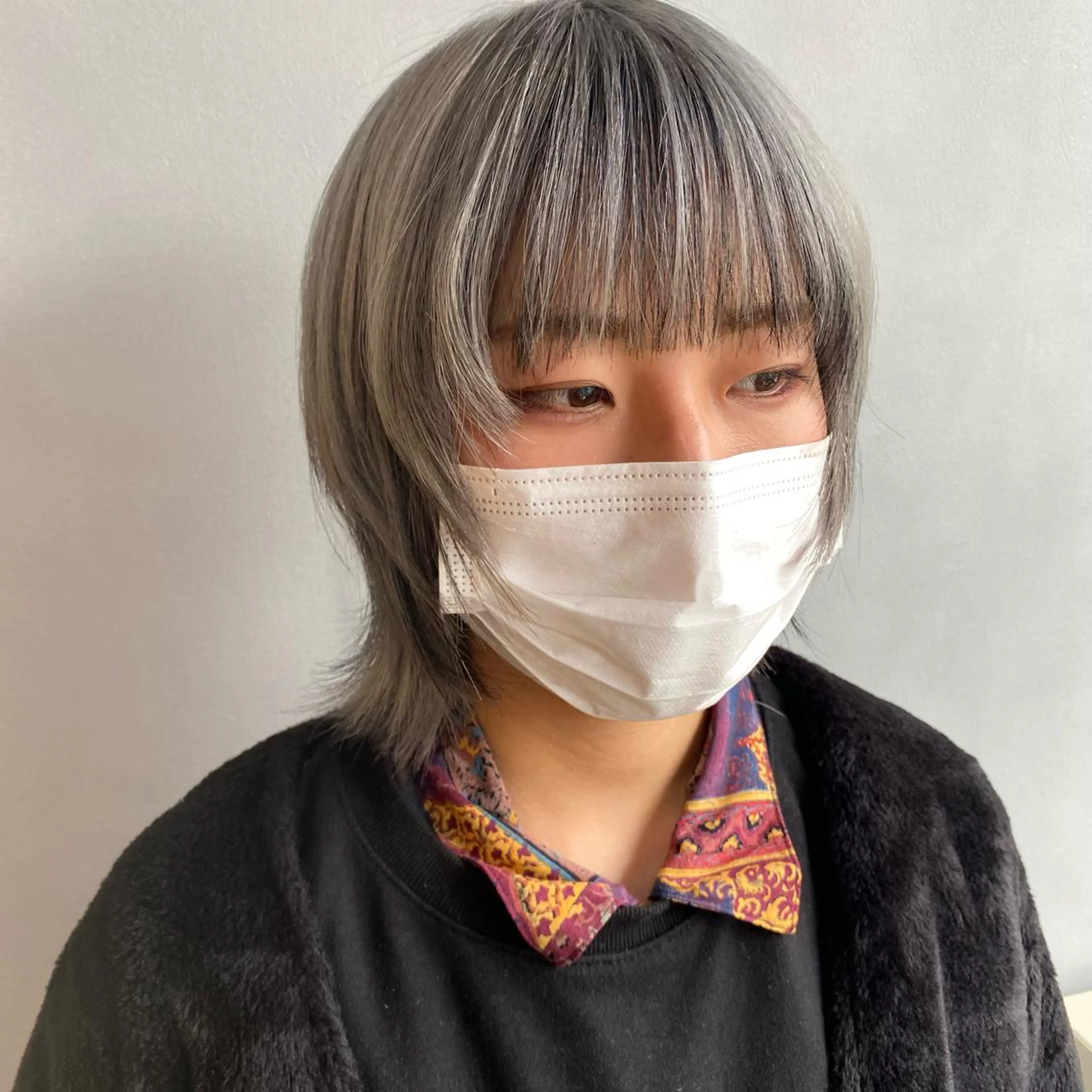 ミディアム カラー カット ヘアカラー 🪐SOURCE 塚口 シマブクロ🪐のヘアスタイル