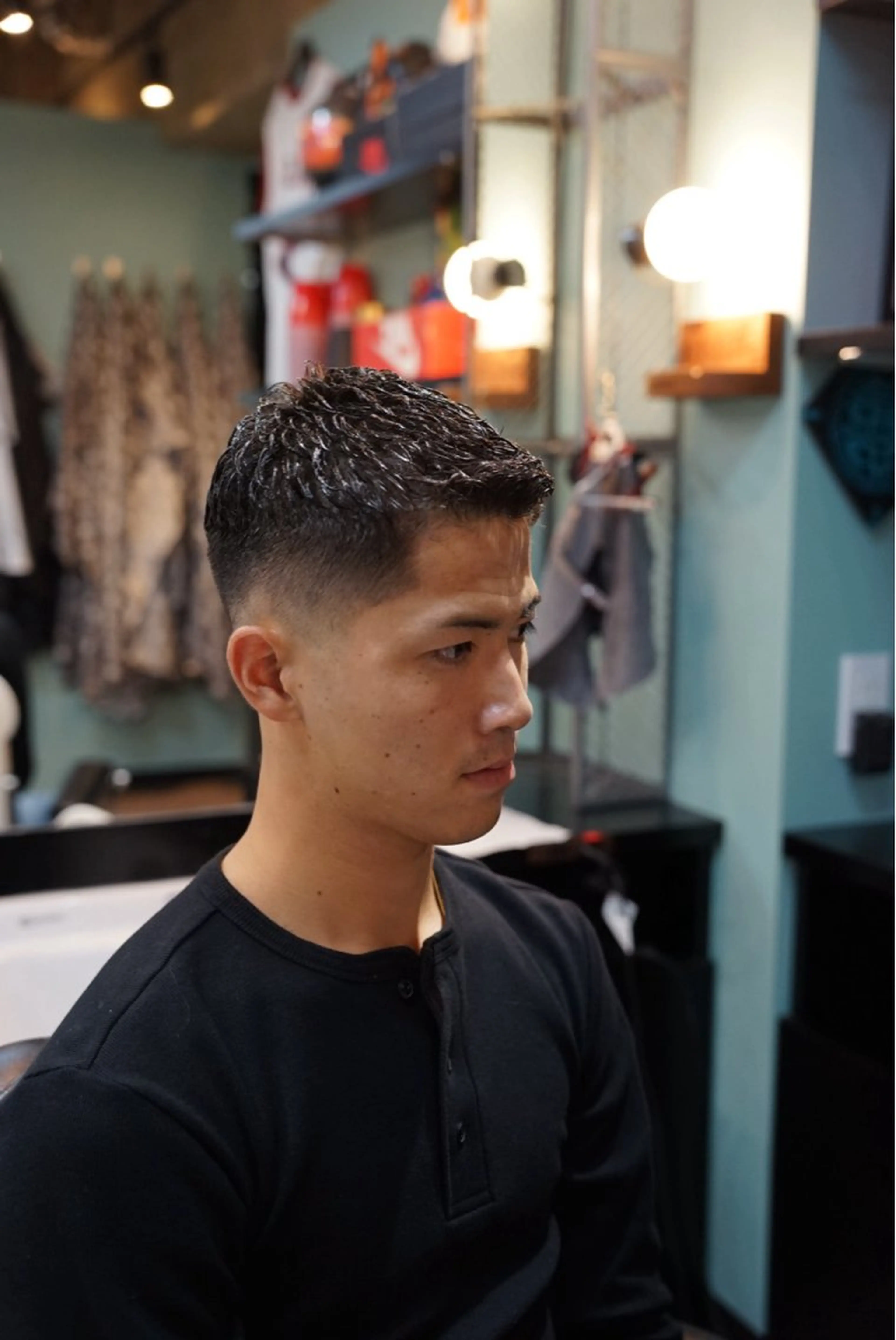 ショート TIGHT SWAG BARBERWORKS三軒茶屋所属・TIGHTSWAG ジュネのヘアスタイル