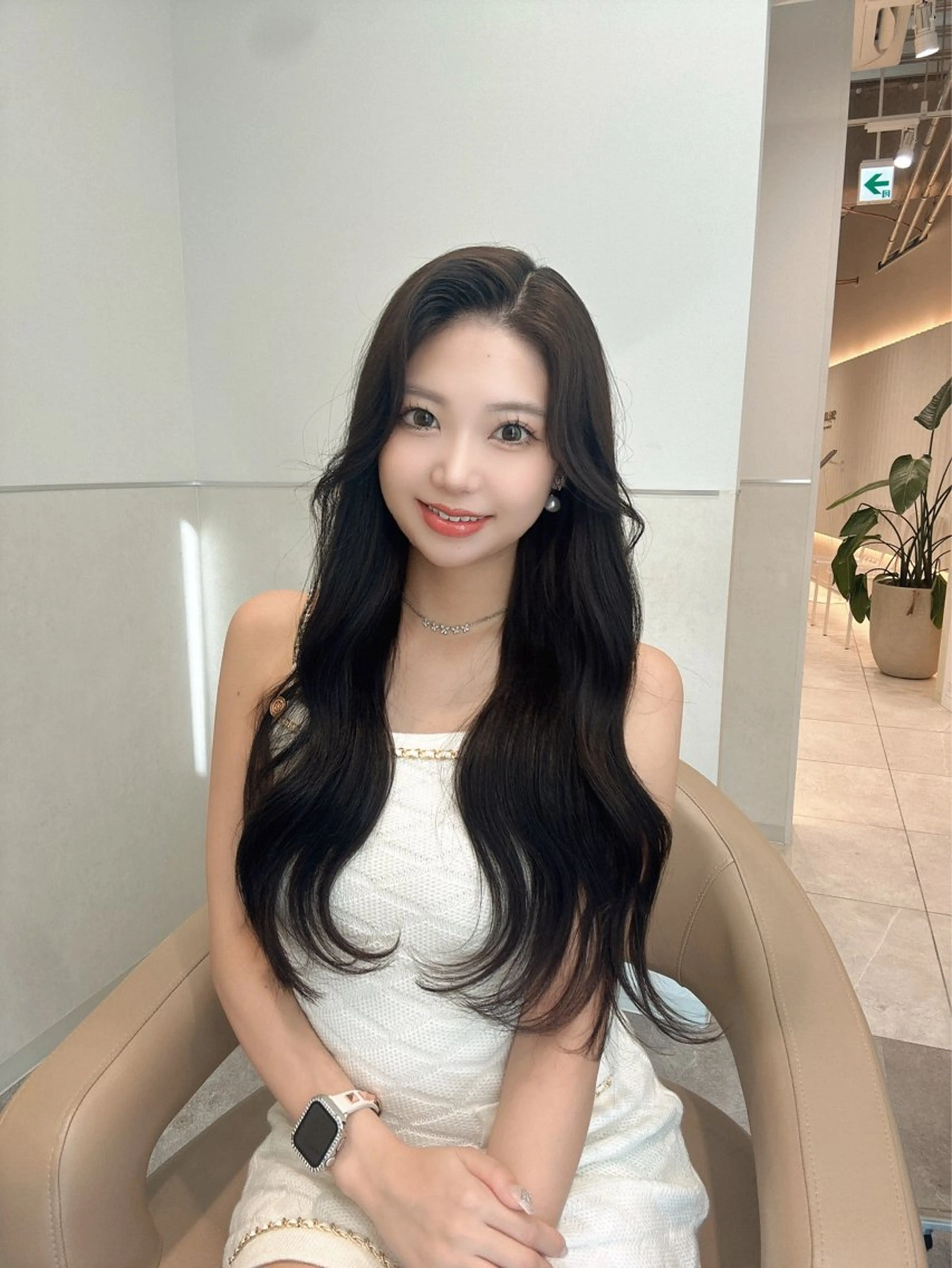 ロング カラー 韓国ヘア/エクステ/ Maiのヘアスタイル