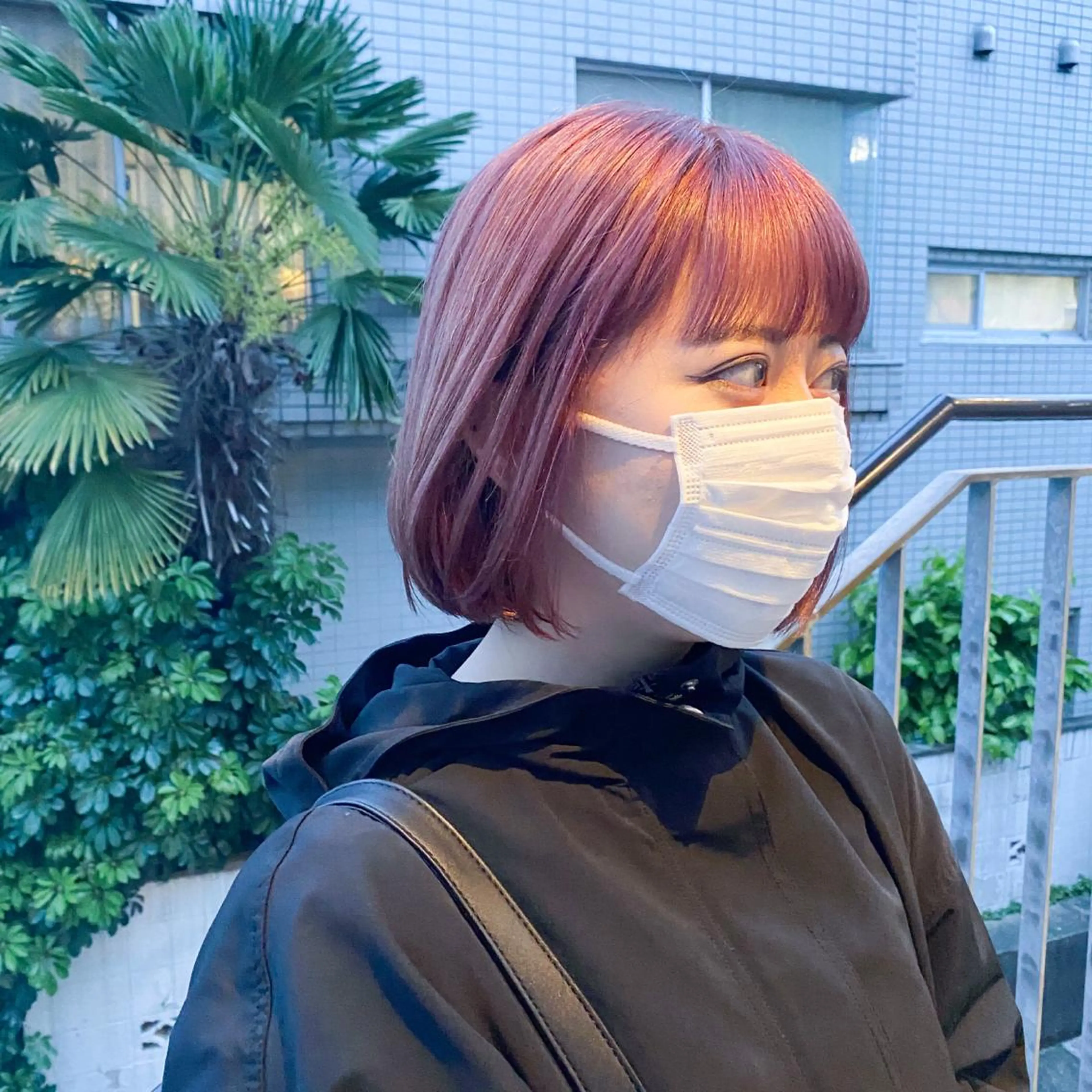 ショート カラー 艶髪ブリーチ 永井竜也のヘアスタイル