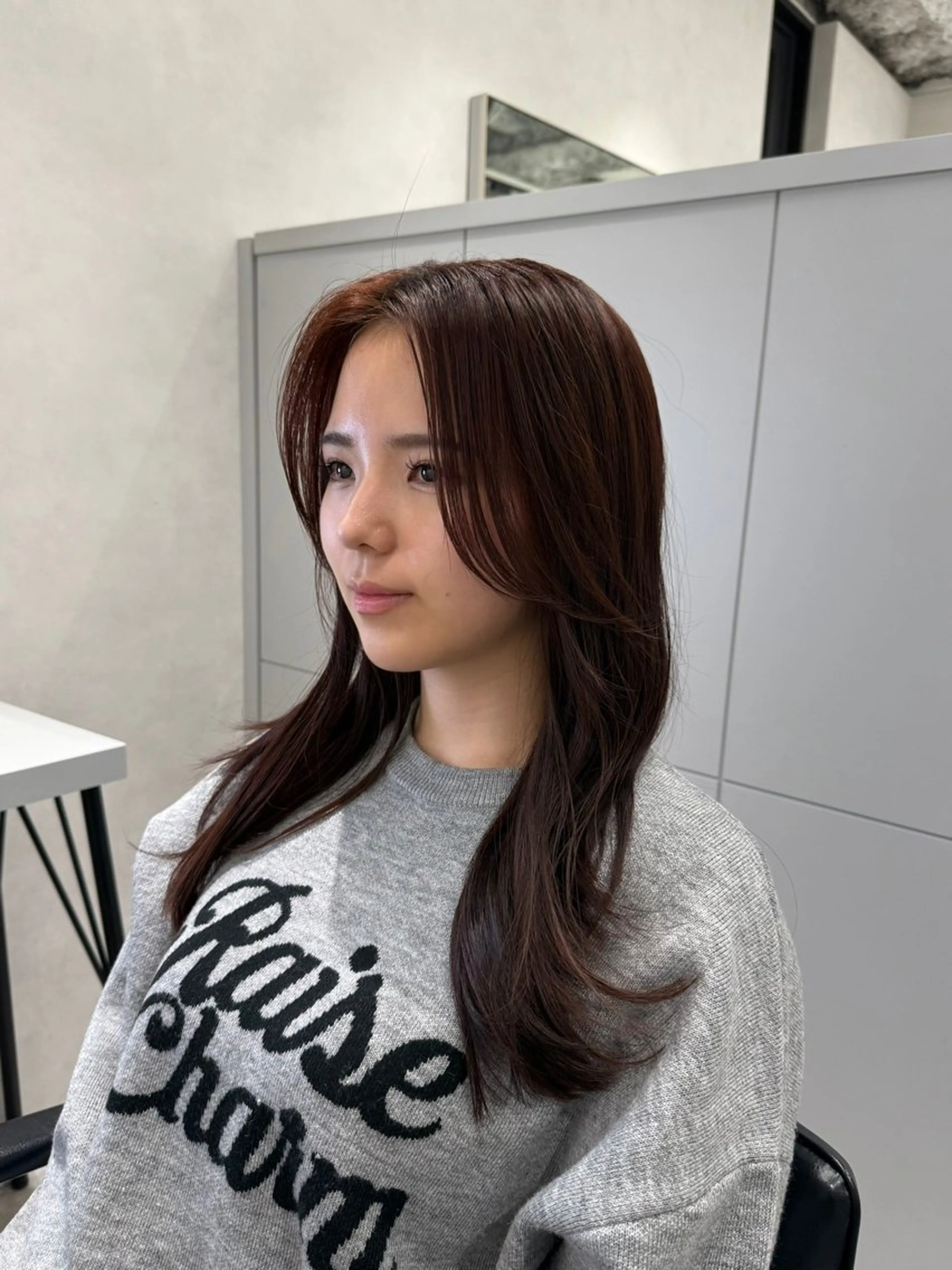 ロング ボブ 梅田　似合わせ特化 稲葉利也斗のヘアスタイル
