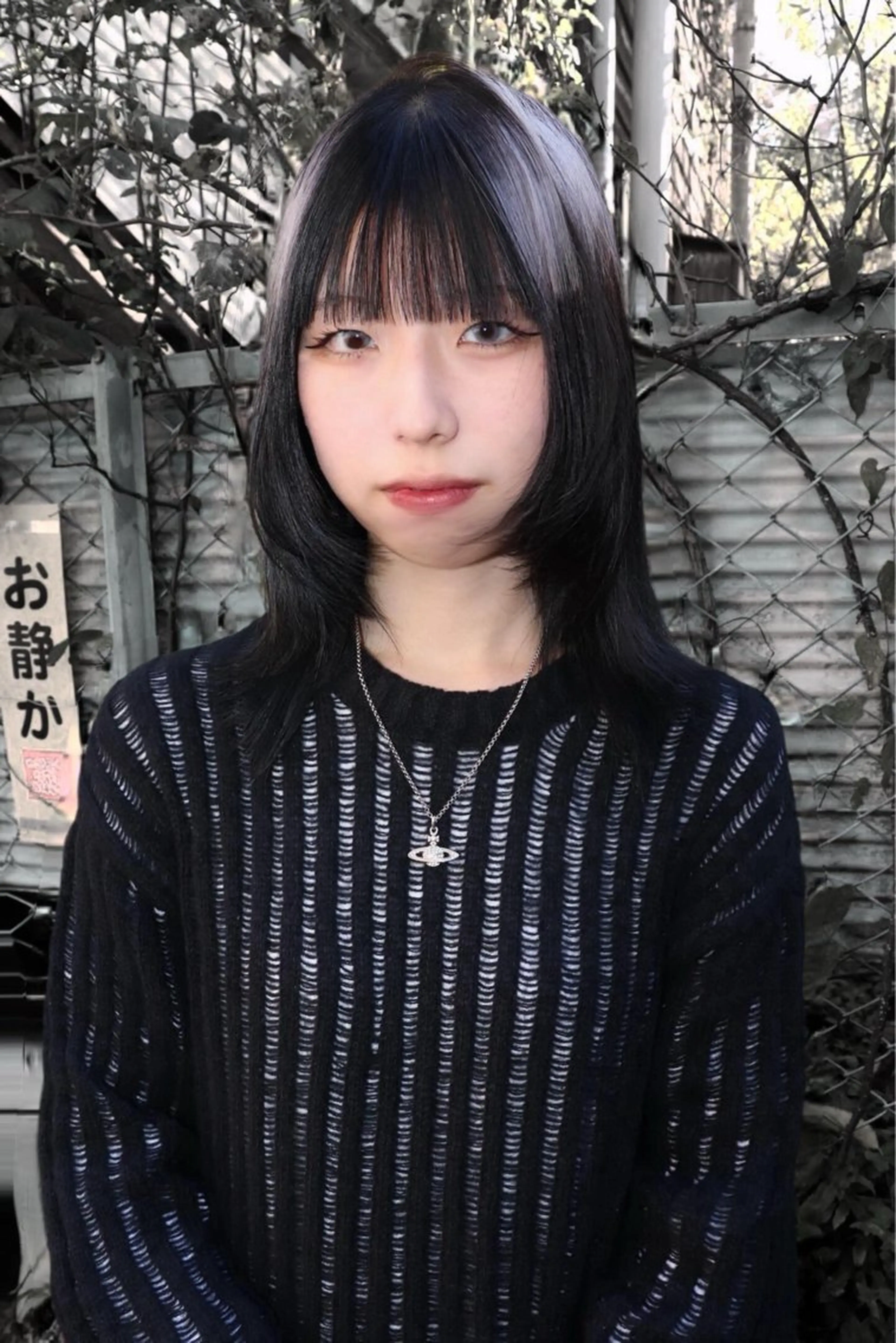 セミロング カラー ヘアアレンジ @kyoniyy KYONIのヘアスタイル