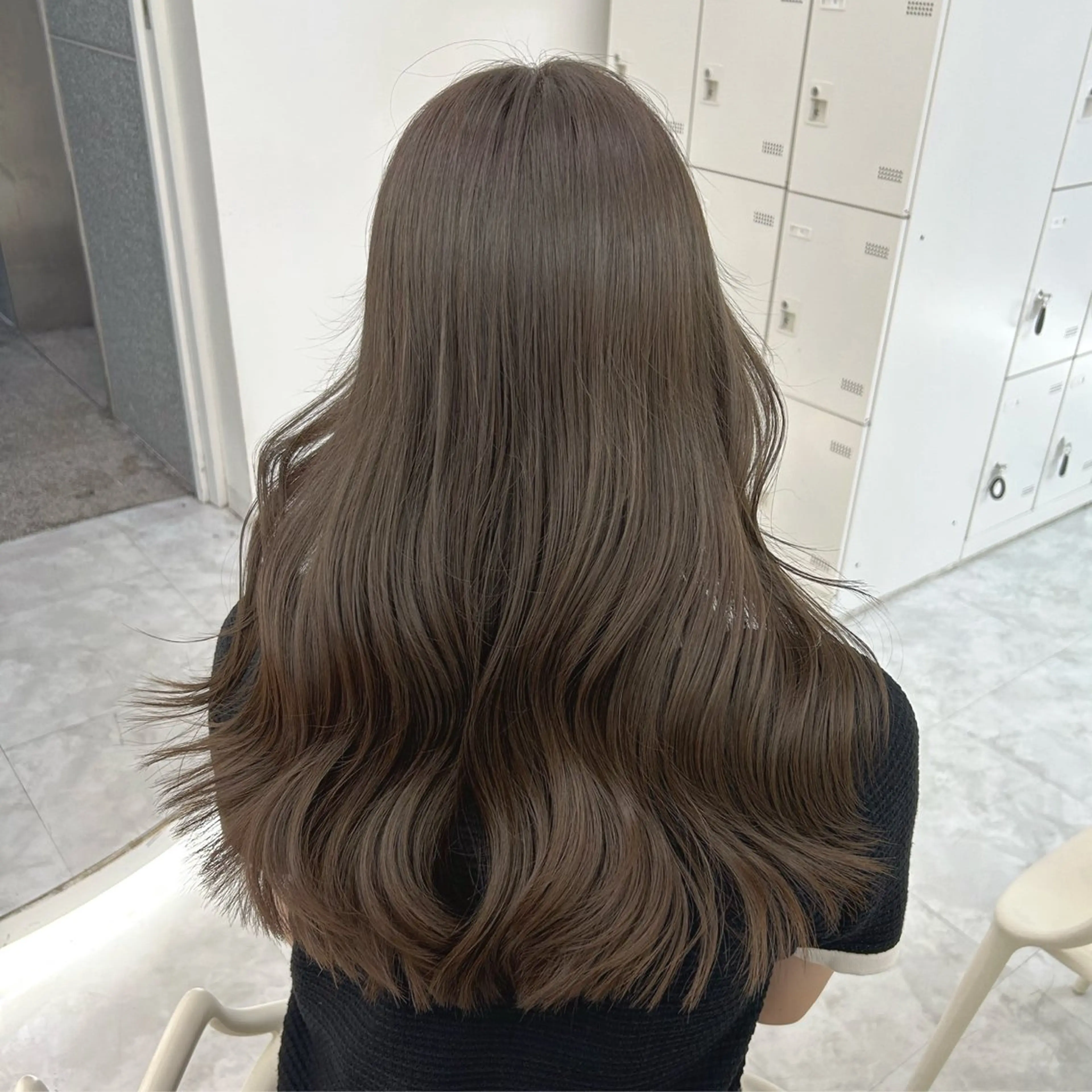 ロング ヘアカラー トリートメント ヘアセット 🩰上品韓国ガーリー 🩰ひとみ🩰のヘアスタイル