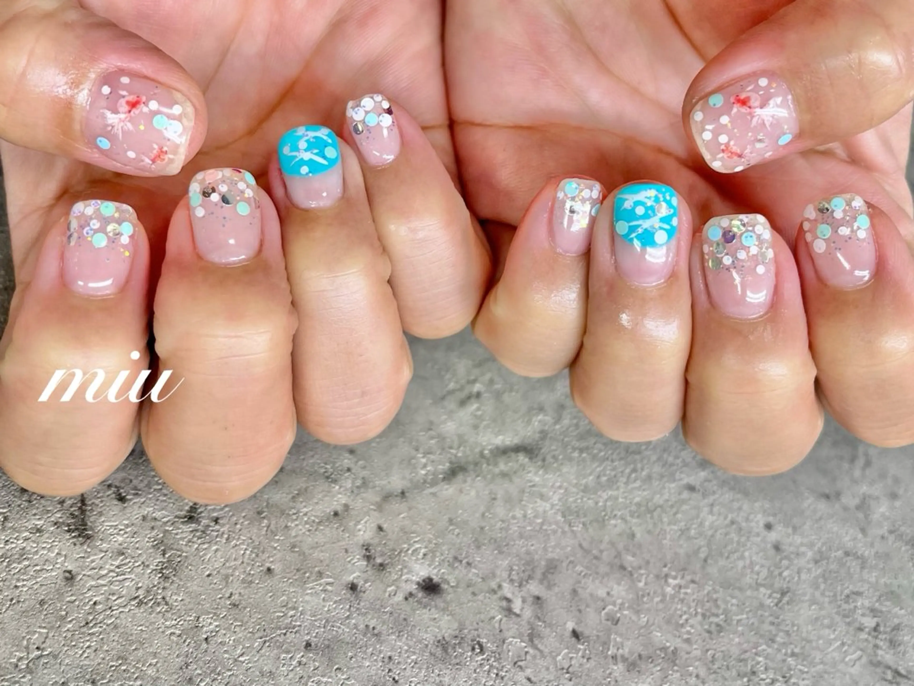 ネイル ハンドネイル miu nail 🐾Mihoのネイルデザイン