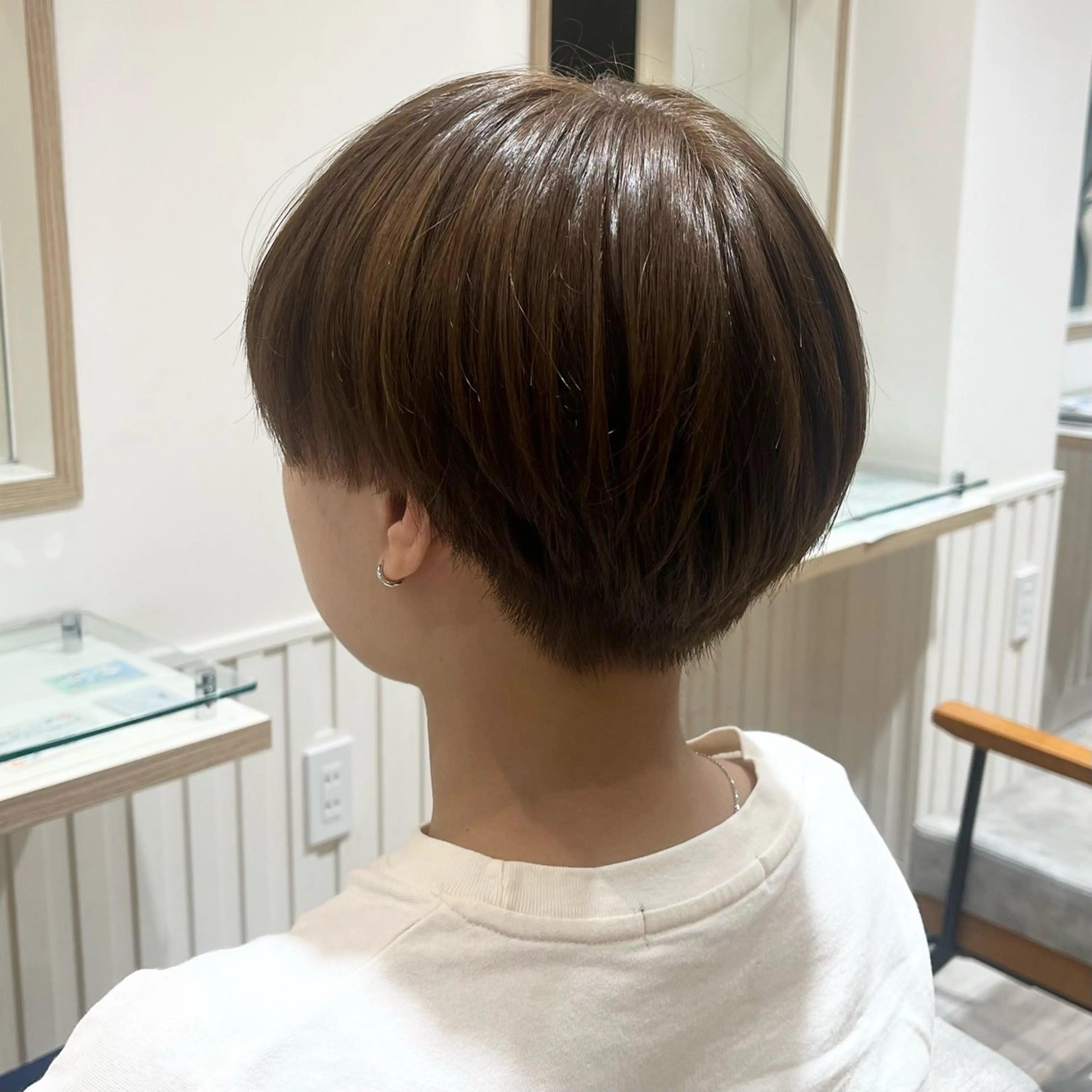 カラー ブラウンカラー カットモデル募集中 𓂃⟡.·　サヤのヘアスタイル