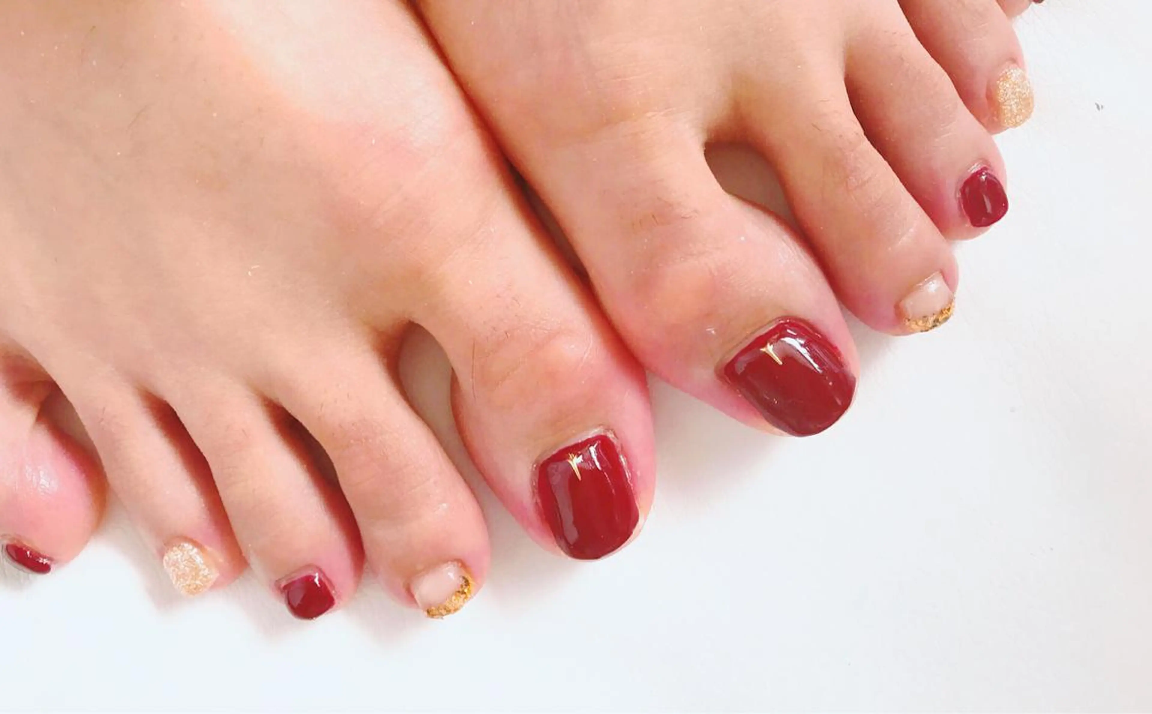 ネイル フットネイル 【カメレオン】 上村 祥子のヘアスタイル