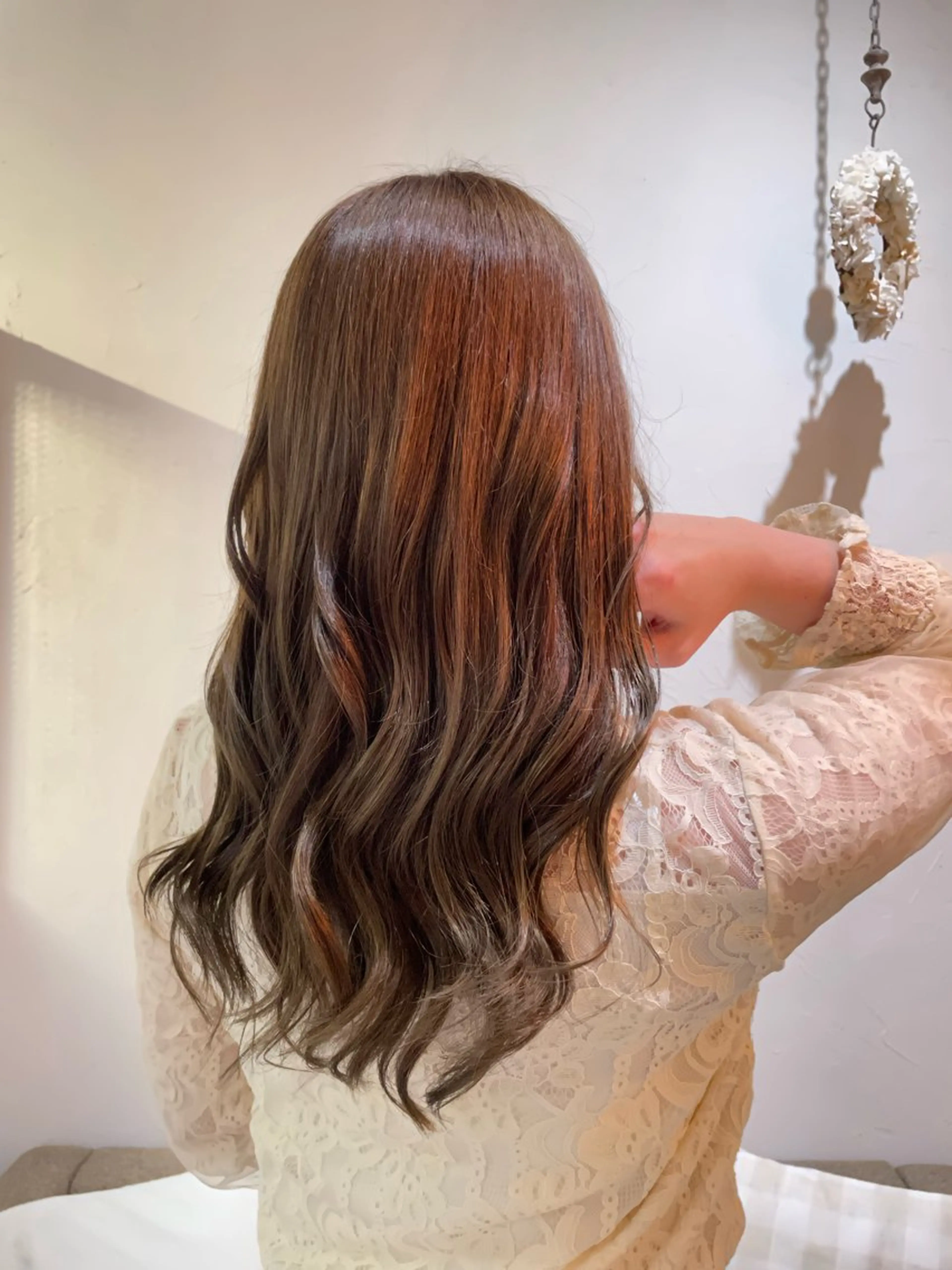 ロング カラー アディクシーカラー ブリーチ グラデーションカラー ハイライトカラー ハイライト Men's hair salon First 中百舌鳥店所属・First なかもず 店 YUKIのヘアスタイル