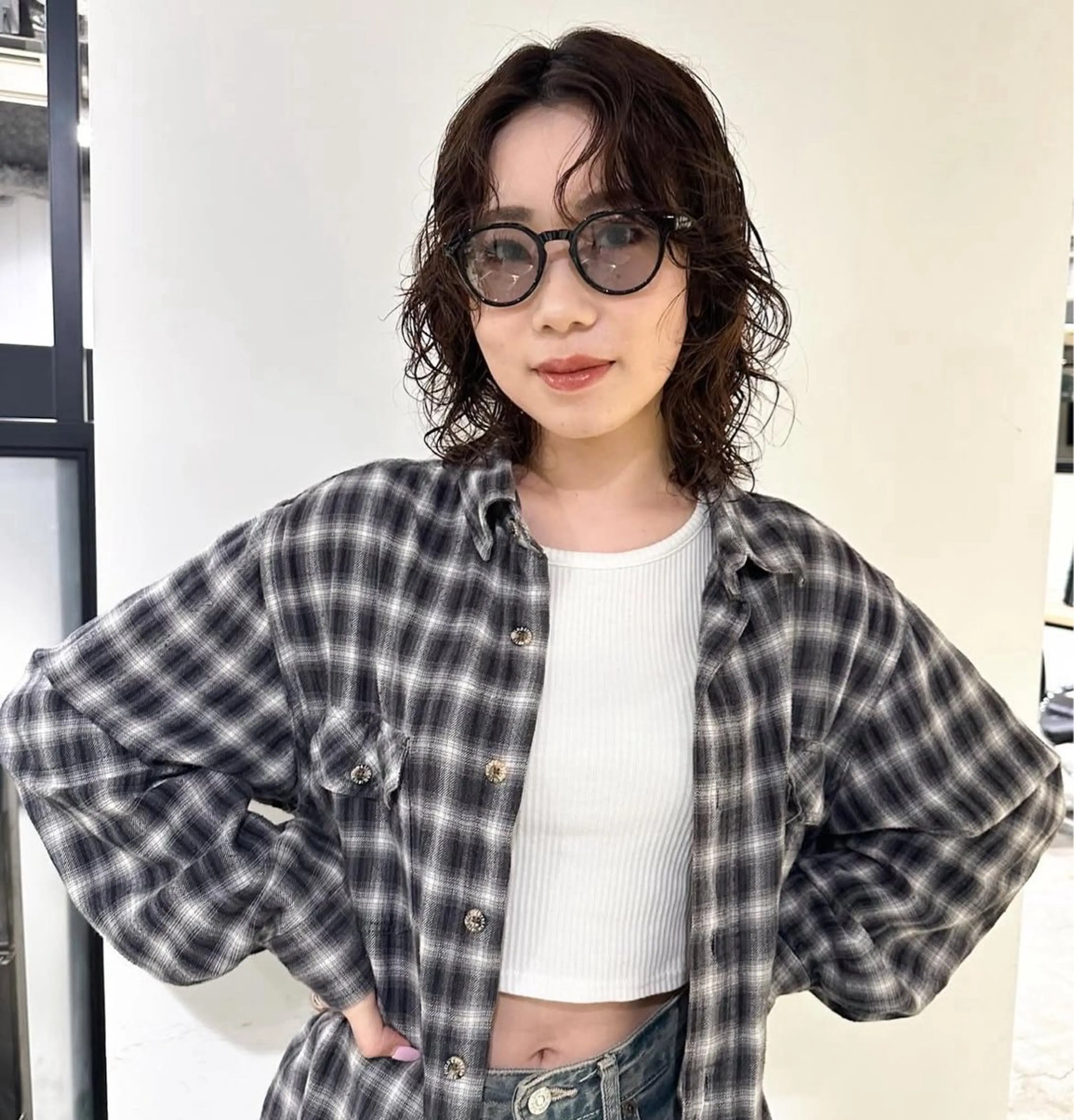 ショート パーマ 🐻ボブ特化 hiina🌼のヘアスタイル