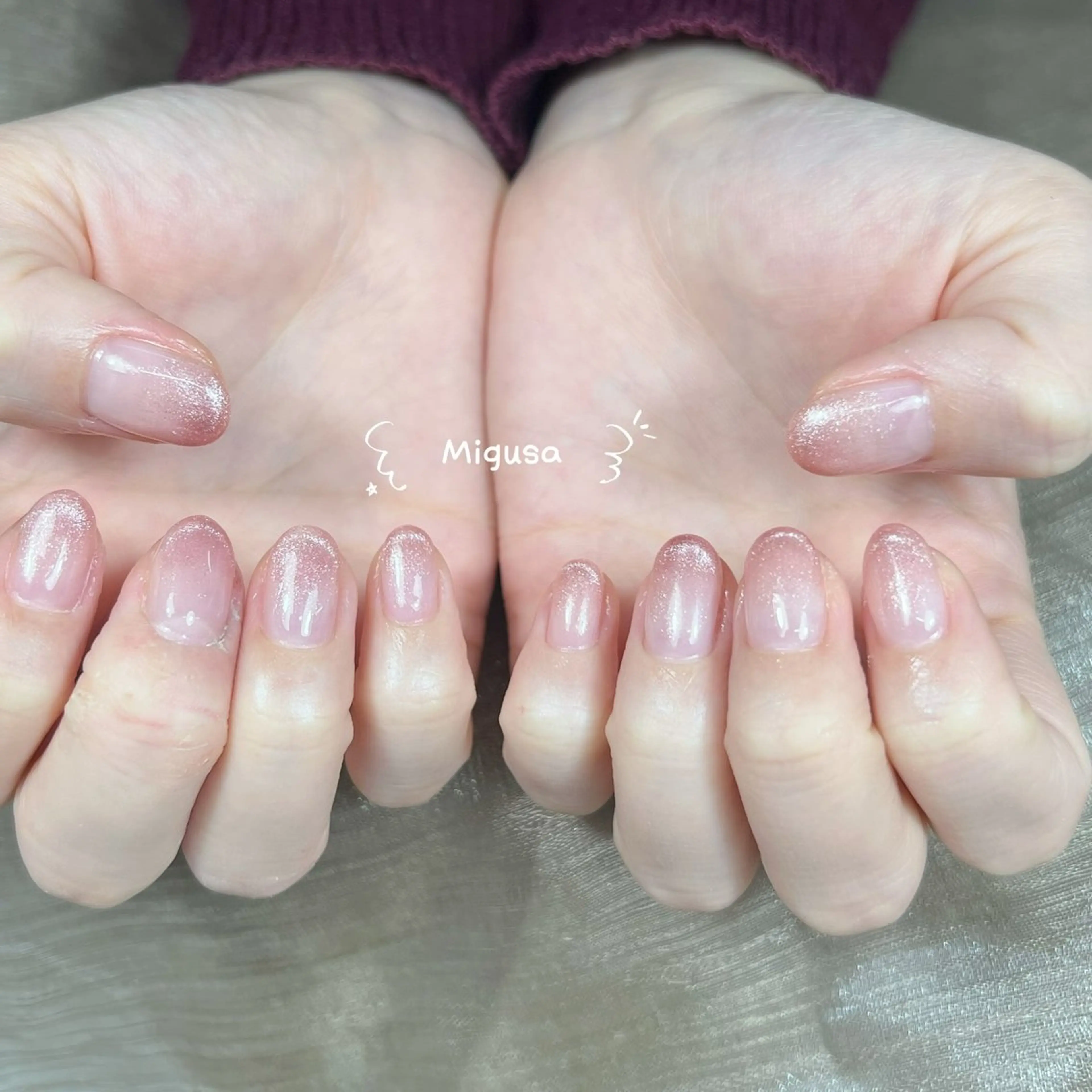ネイル RIN NAILS ᥫ᭡Migusaのネイルデザイン