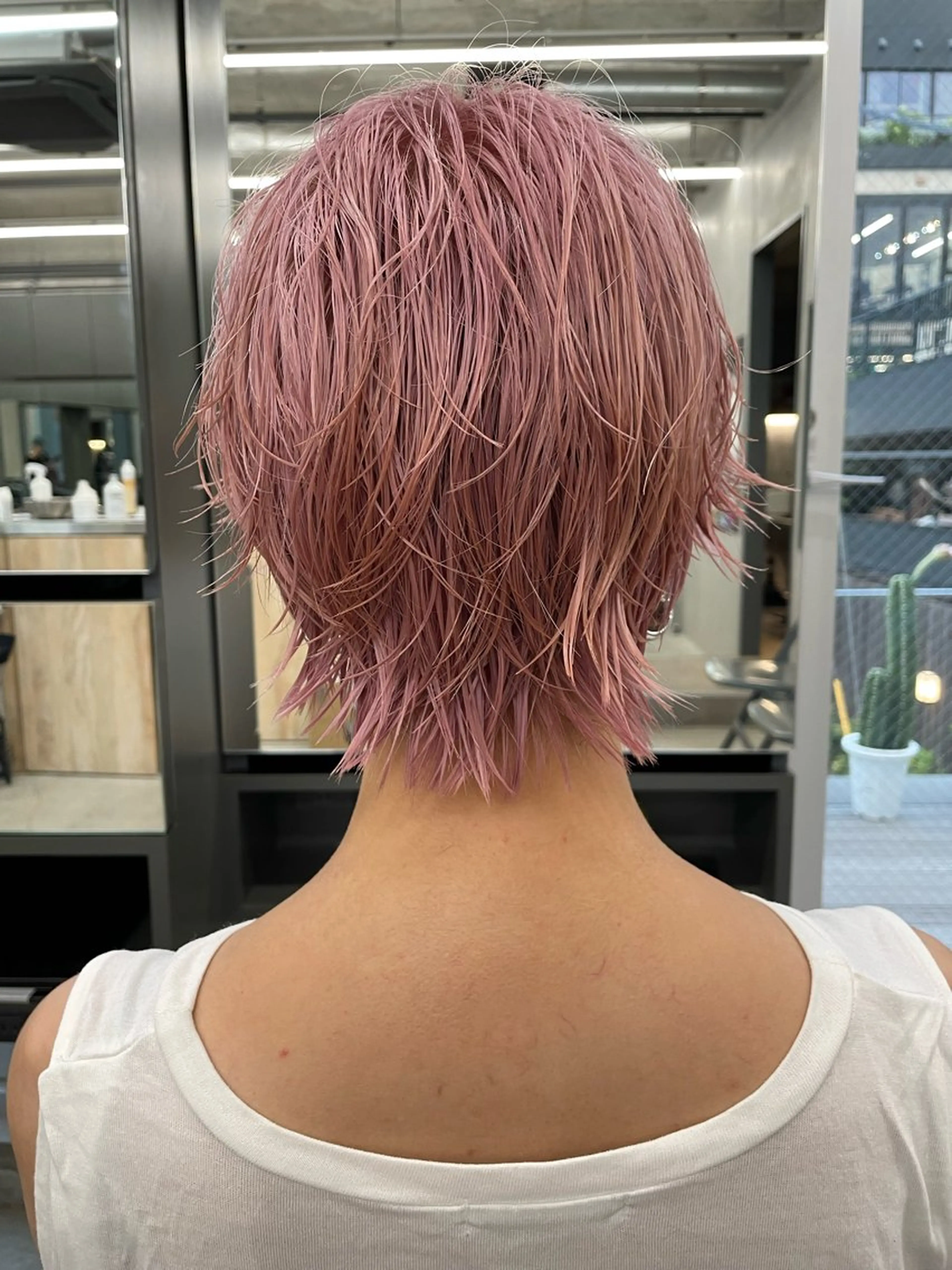 ショート カラー 🌈前田 ジュンのヘアスタイル
