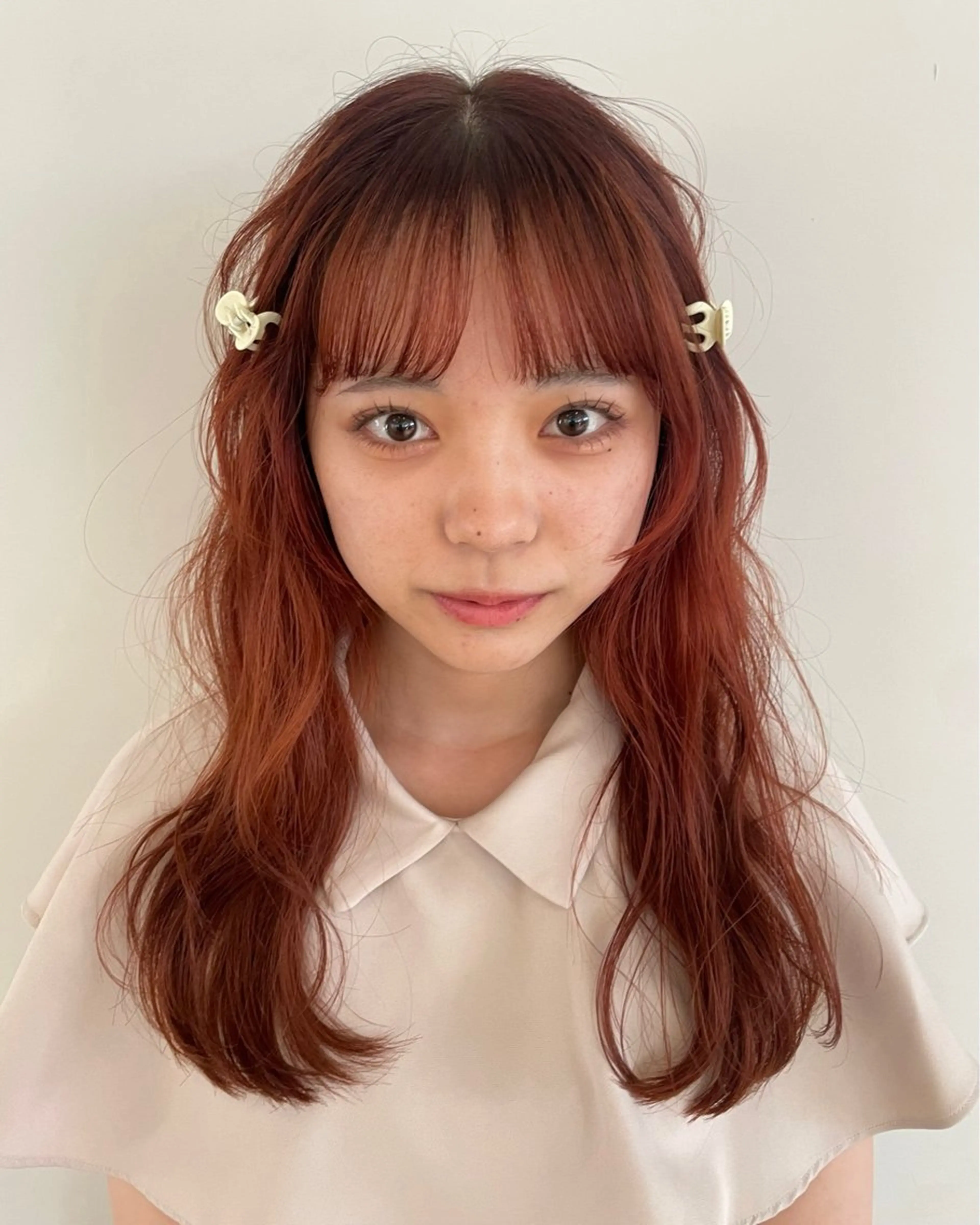 ロング ヘアカラー トリートメント sachi / tsunaguのヘアスタイル