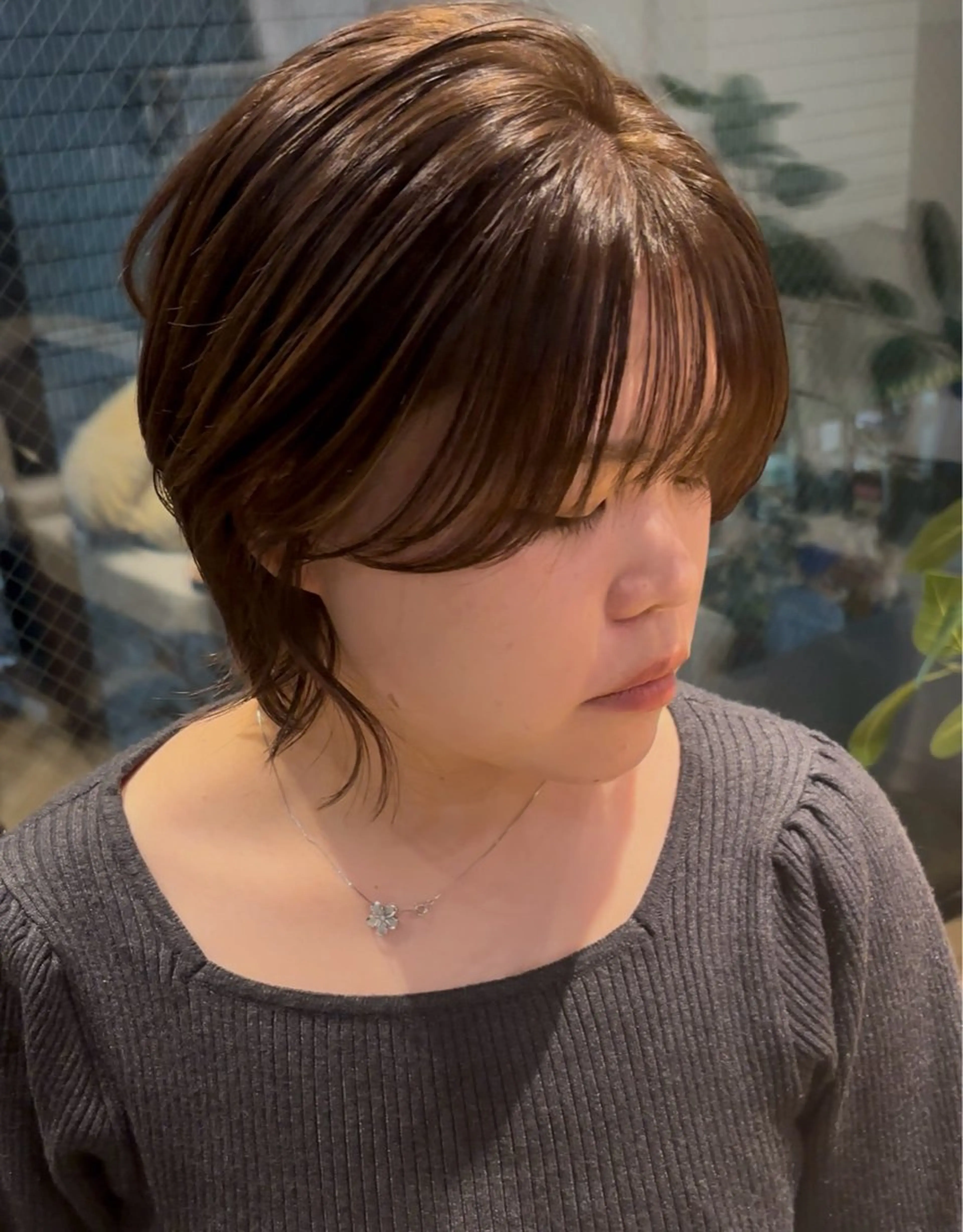 カット【ボブ＆ショートのみ‼️】【当日ok‼️】+refa veena❣️+システムトリートメントの写真