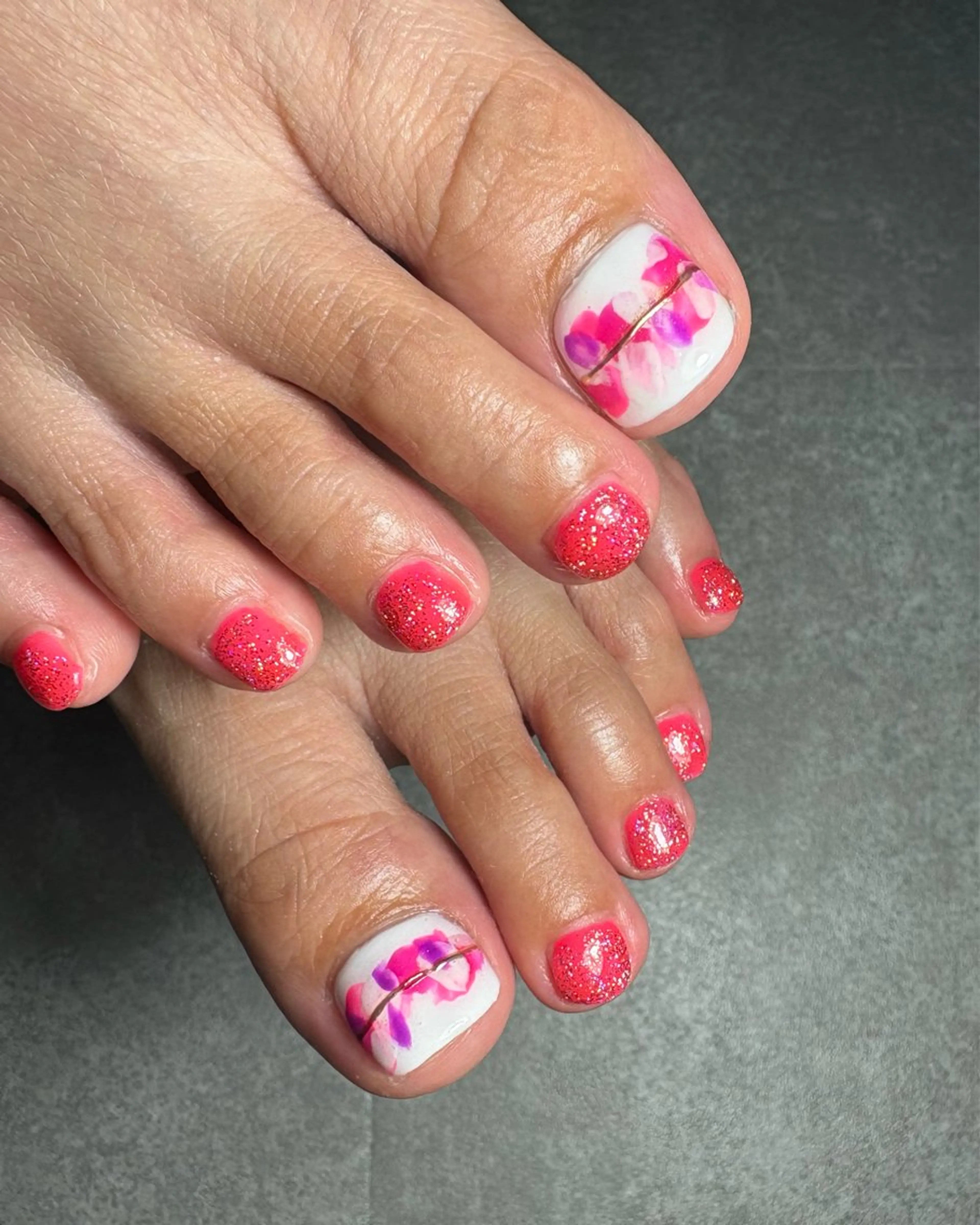 ネイル フットネイル sol.nailworks所属・sol. ソル satiのネイルデザイン