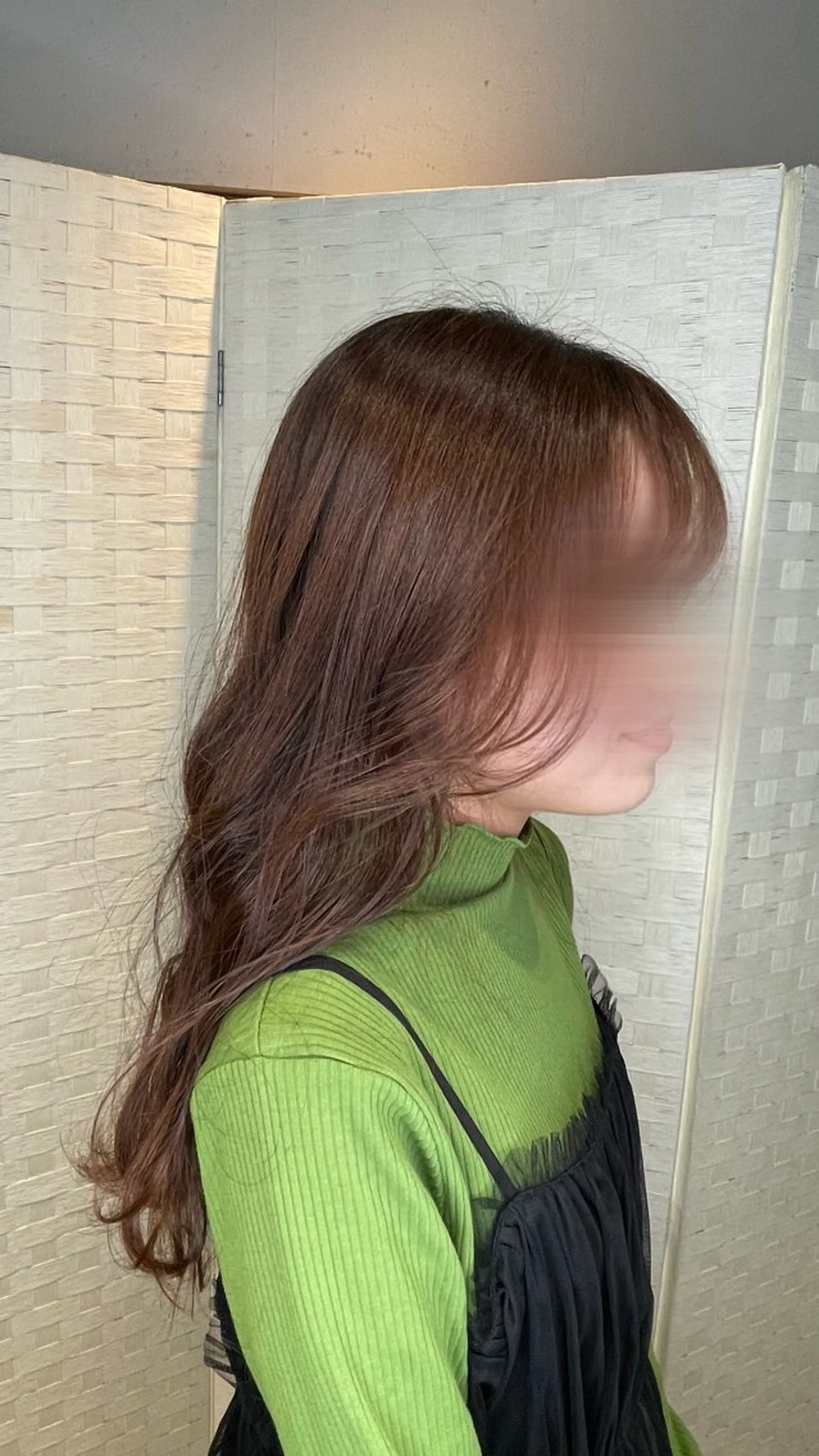 ロング ズシ ヒカルのヘアスタイル