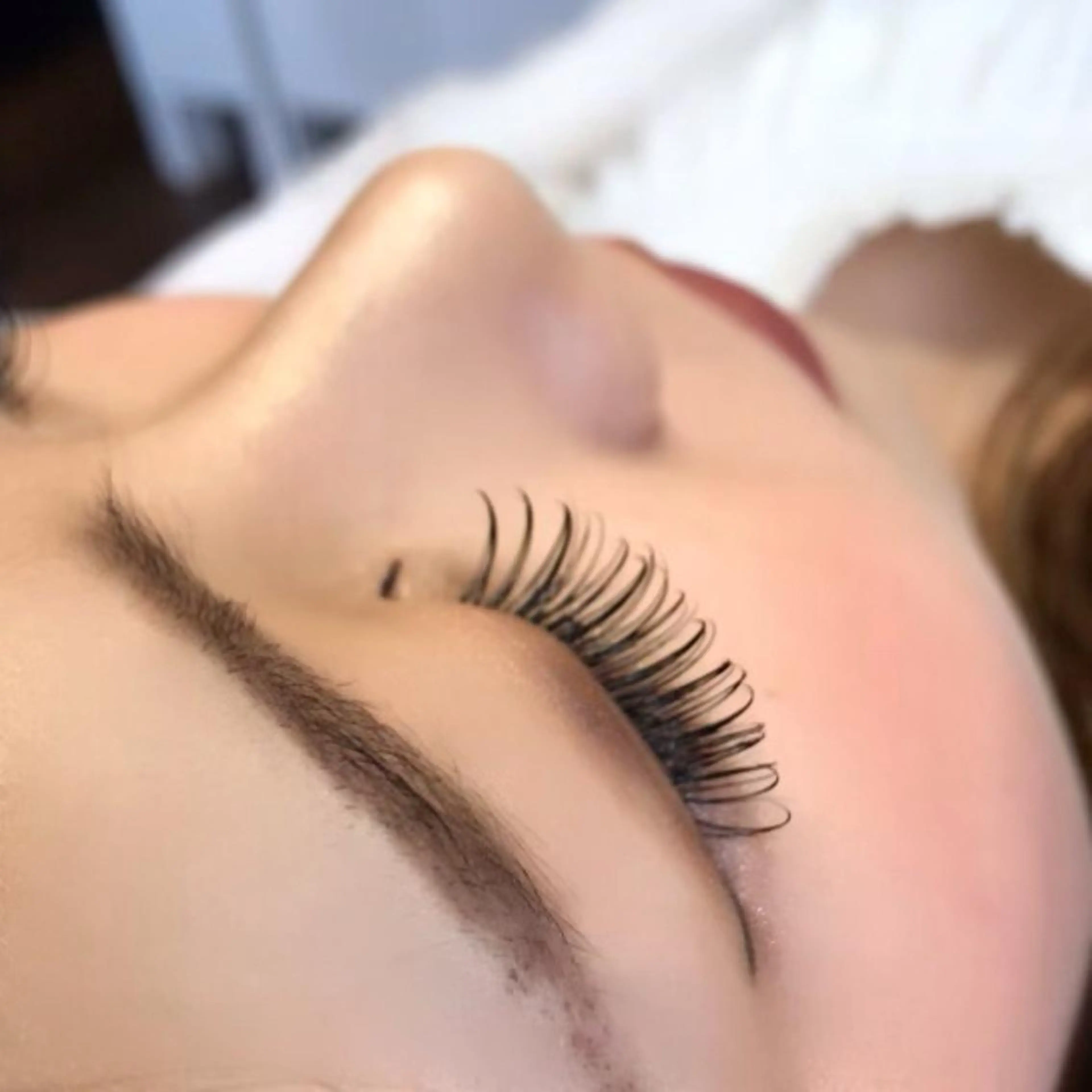 マツエク・マツパ CCカール Cカール フラットラッシュ セーブル 一重×まつ毛パーマ マツエク francesca eyelash所属・中島 顕子のマツエク・マツパデザイン