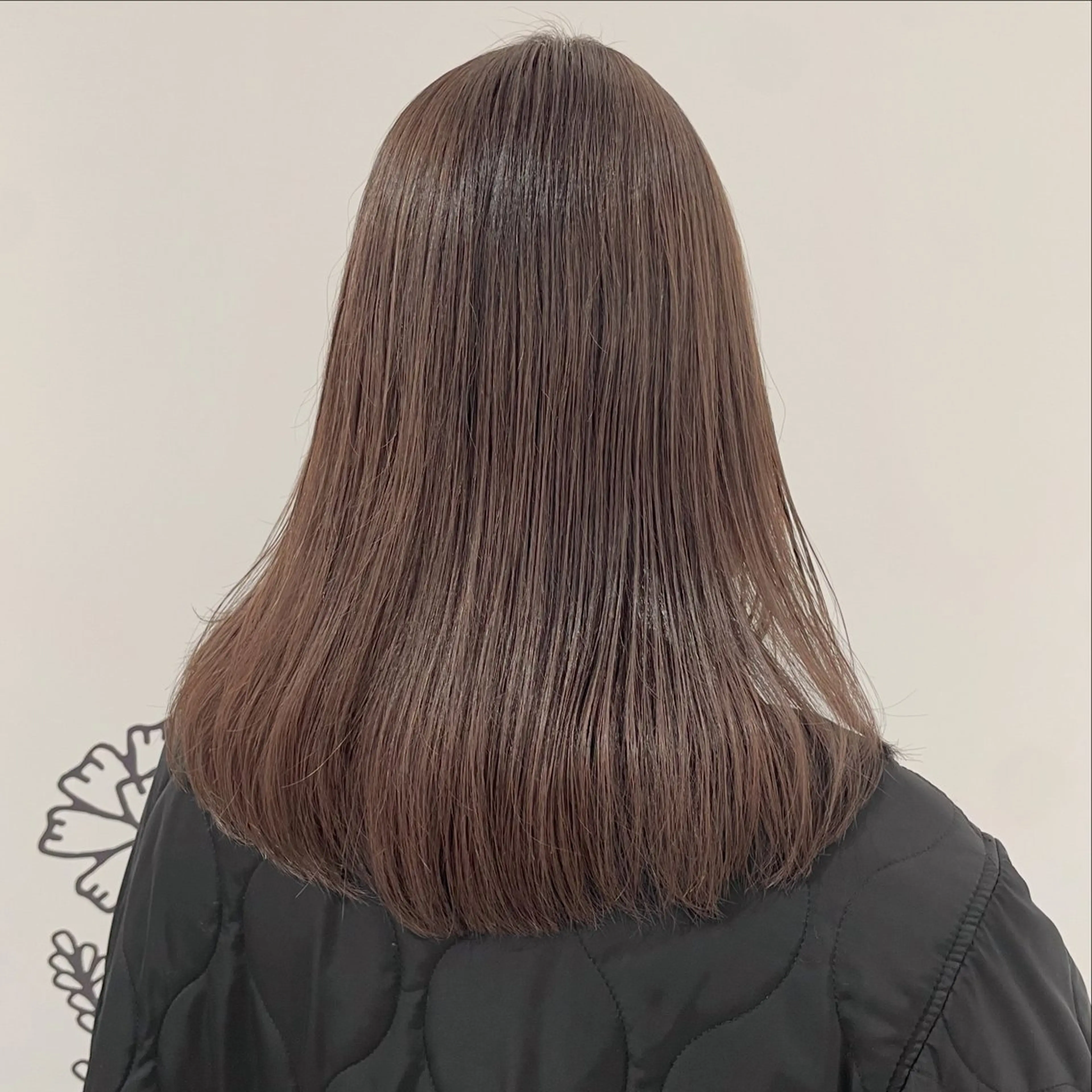ミディアム ヘアカラー トリートメント 🧁艶カラー /アレンジ🎀くるみのヘアスタイル
