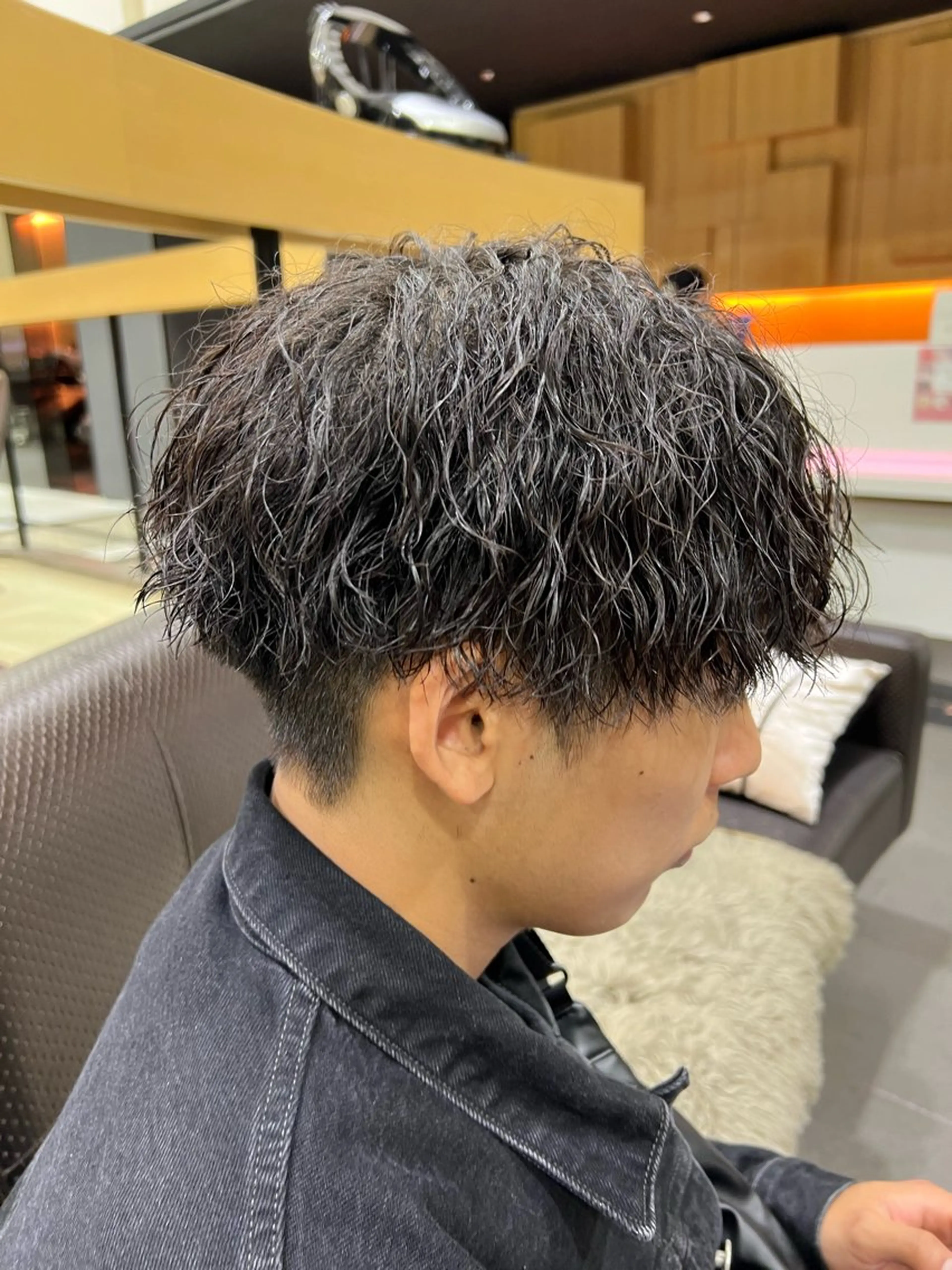 メンズ カット パーマ メンズカットパーマ 【フェザーパーマ】のヘアスタイル
