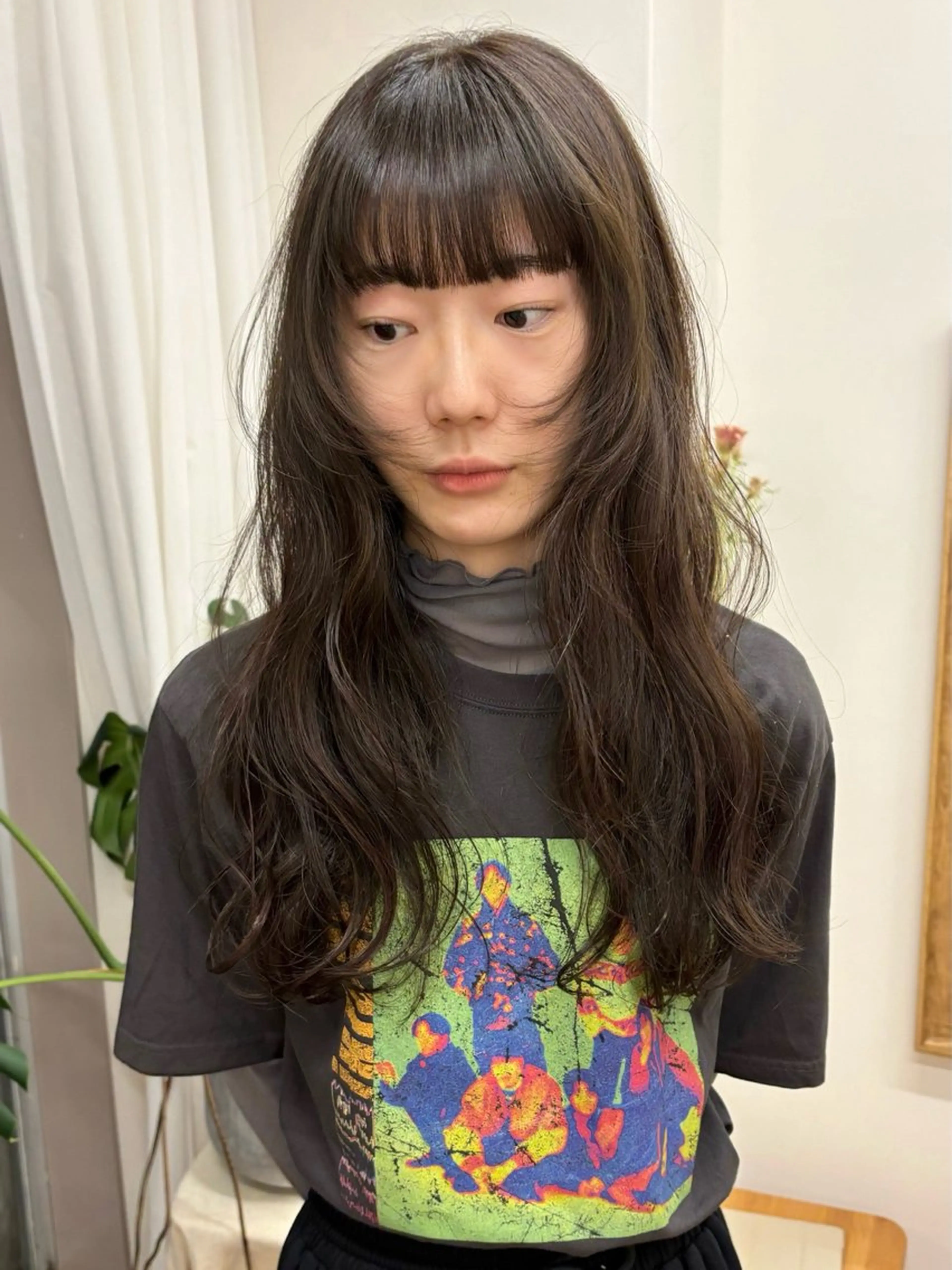ロング カラー 武田美空🐇 ヘアアレンジ/カラーのヘアスタイル
