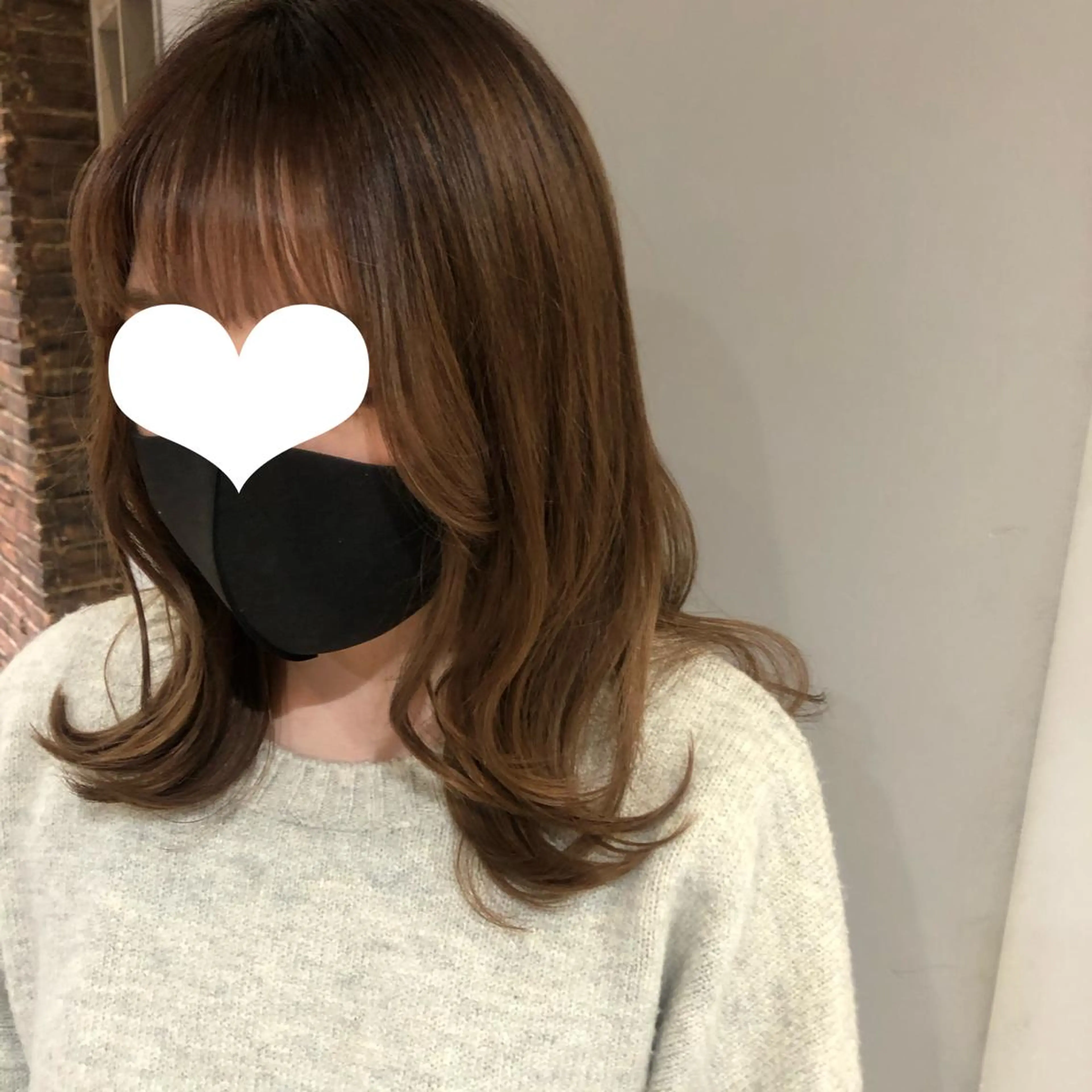 ミディアム ミディアムレイヤー 韓国風ヘア レイヤーカット 心斎橋🤍inity KIKOの眉毛・アイブロウイメージ