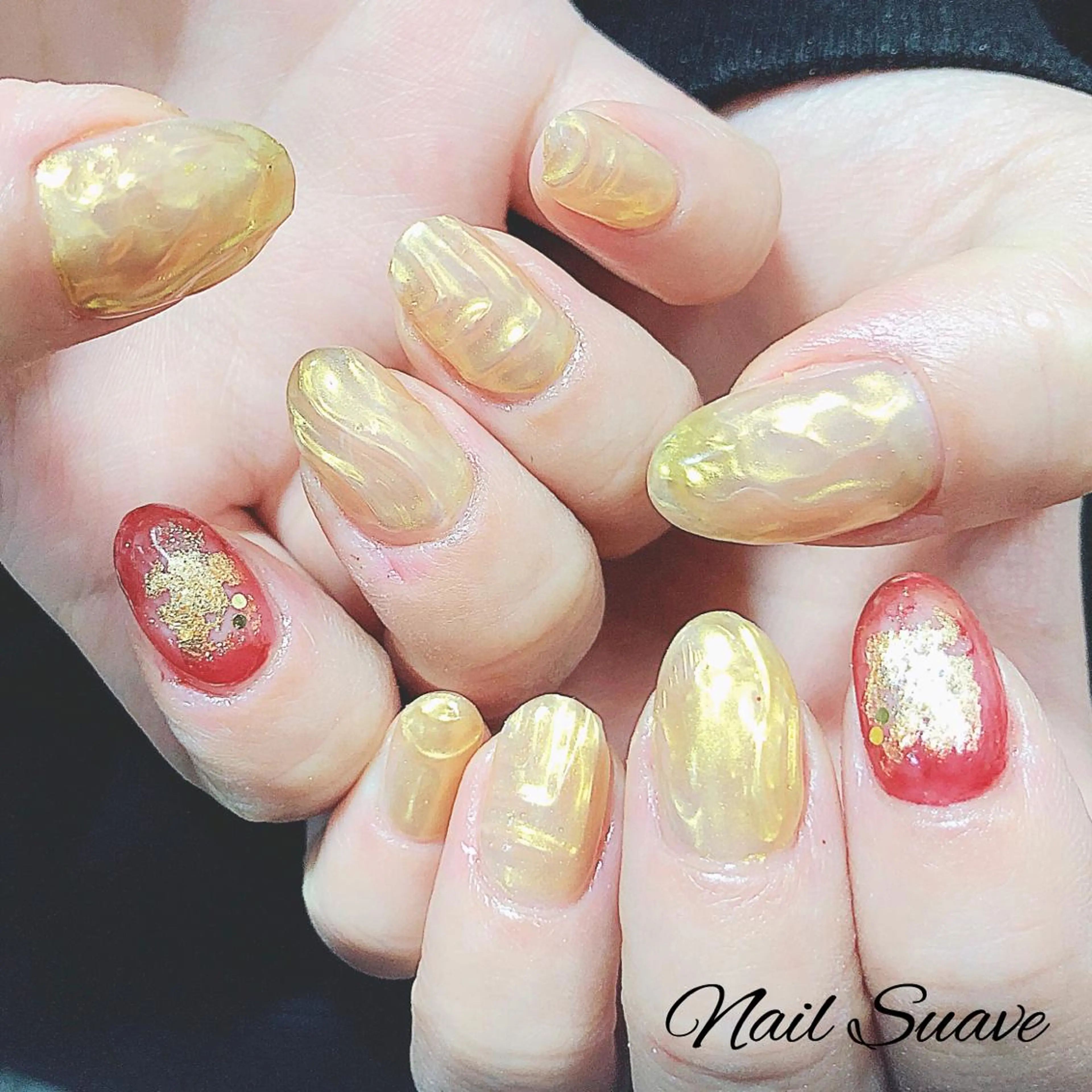 ネイル ミラーネイル Nail Suave (シュアーヴ)のネイルデザイン
