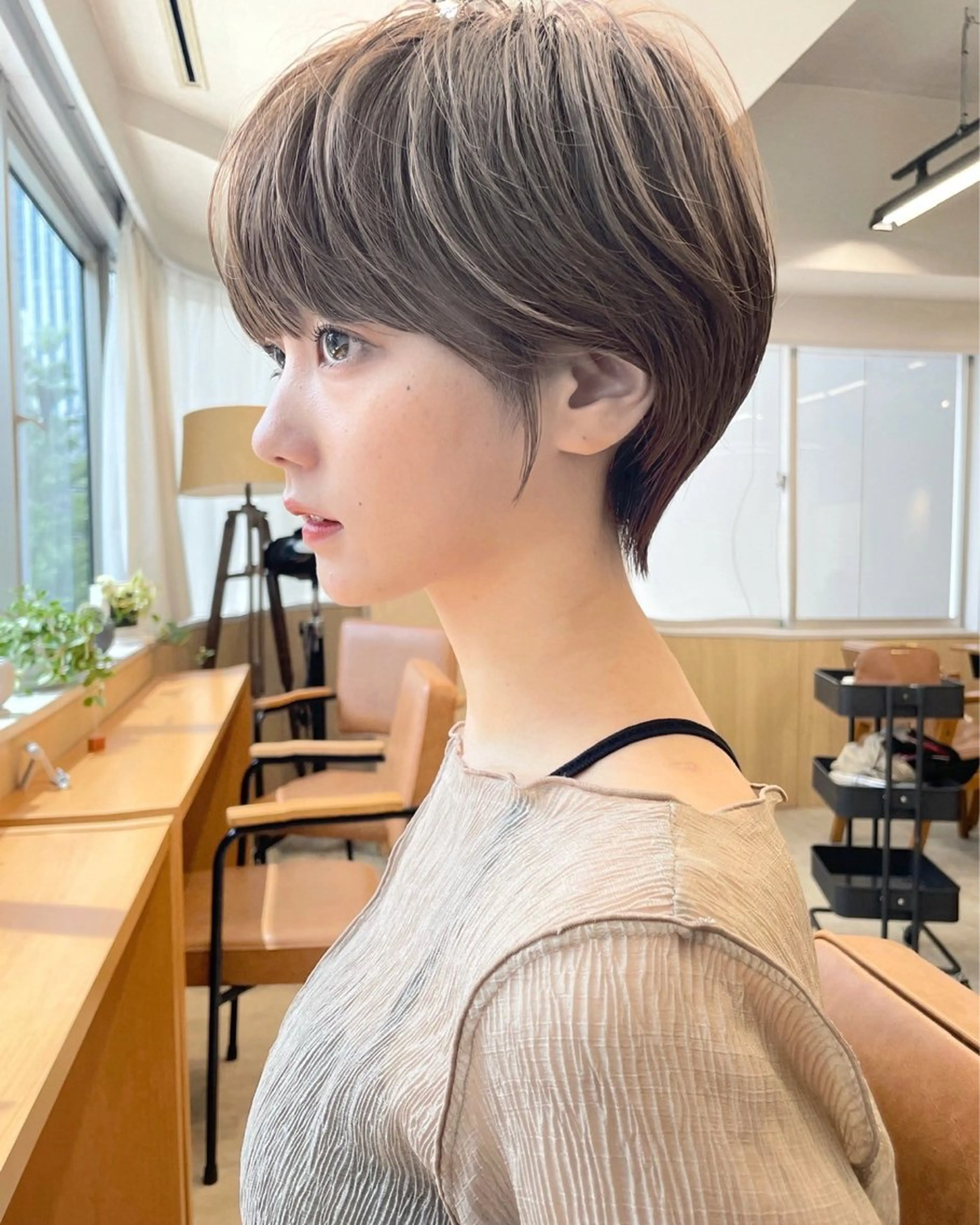 ショート sand池袋所属・似合わせショート特化 ISAKIのヘアスタイル