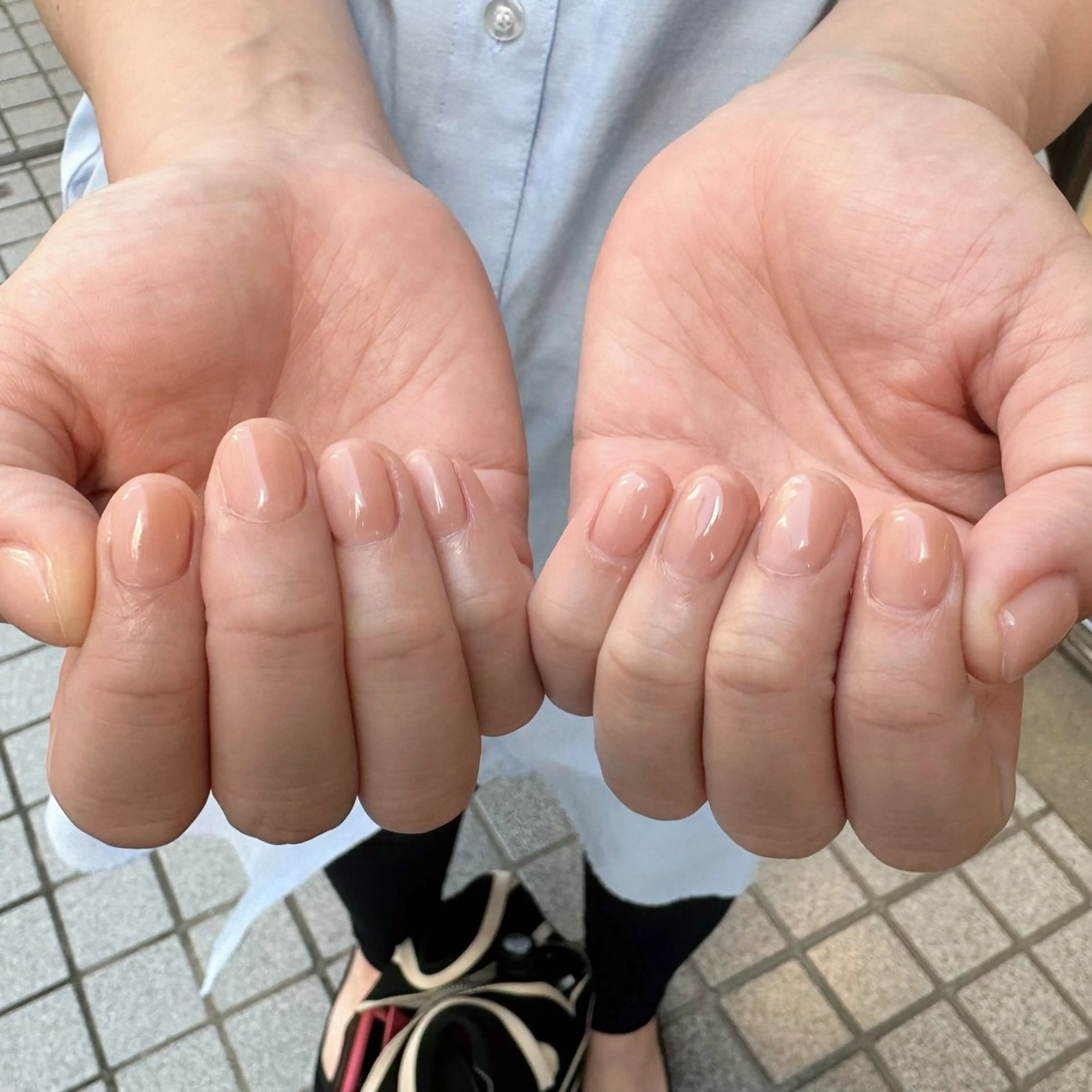 ネイル ワンカラーネイル erinca nail所属・圦本 有紀のネイルデザイン