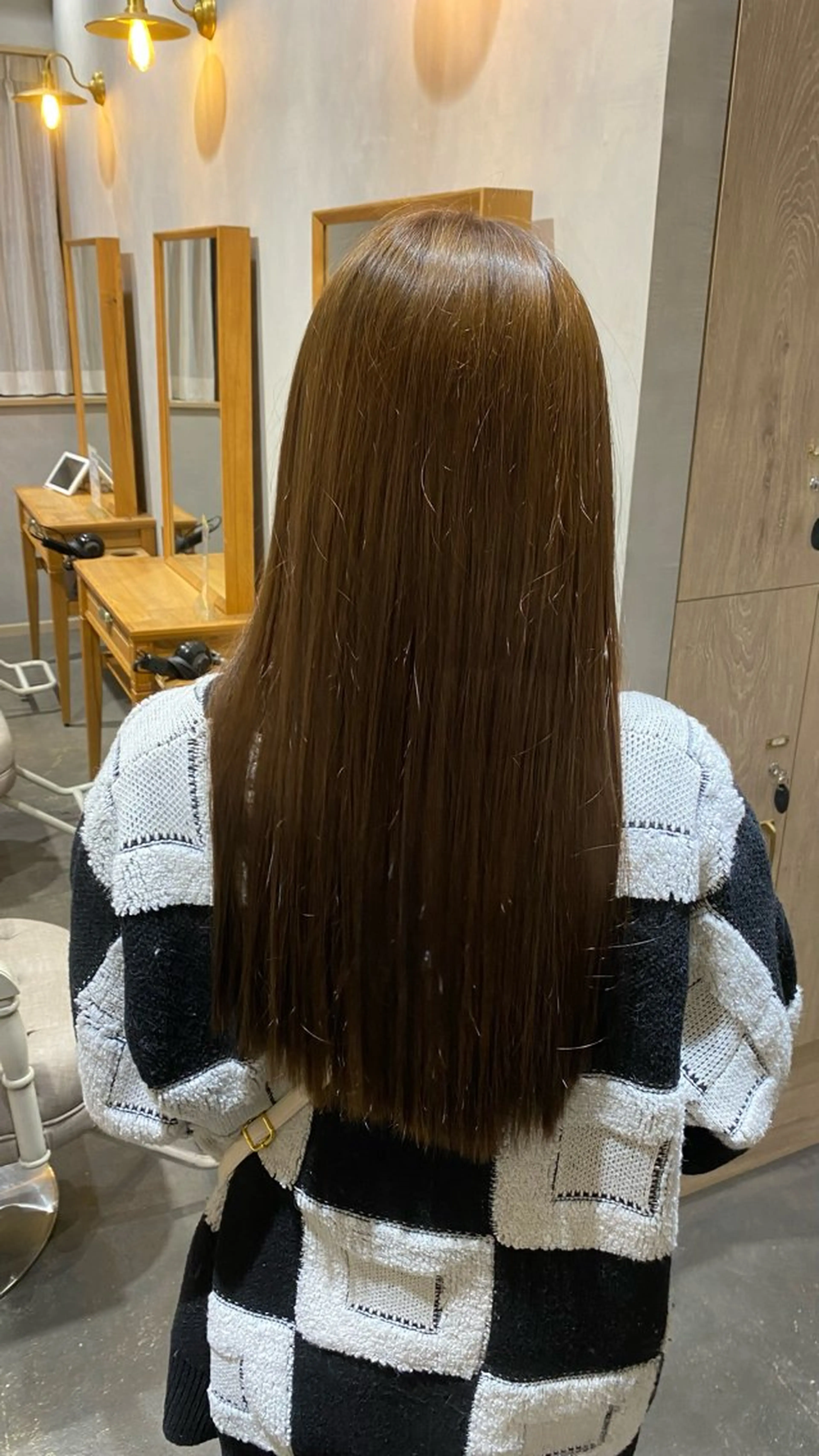ロング カラー 土屋 風雅のヘアスタイル