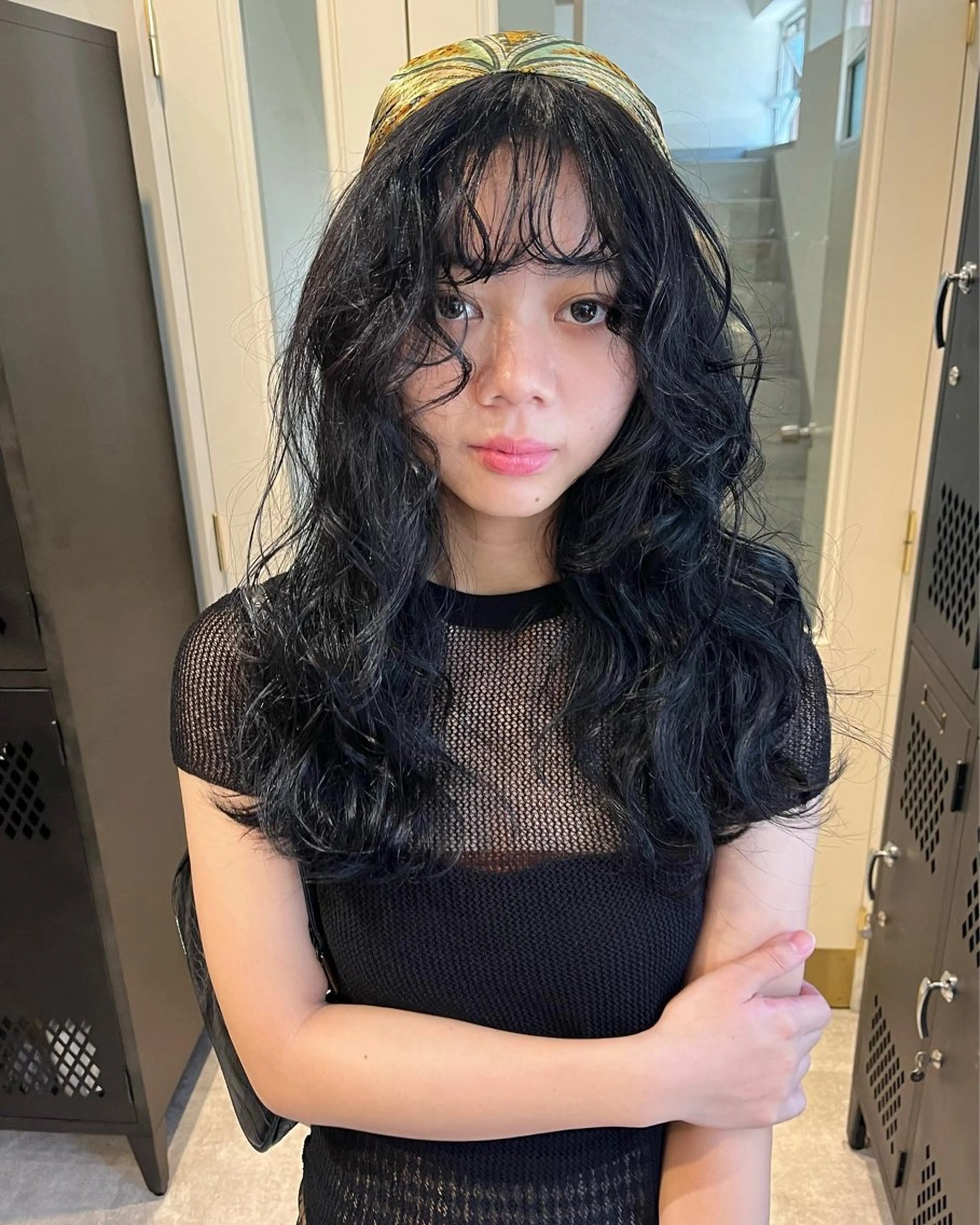 ロング カラー ヘアカラー SIKI yuuna レイヤーカット🪽のヘアスタイル