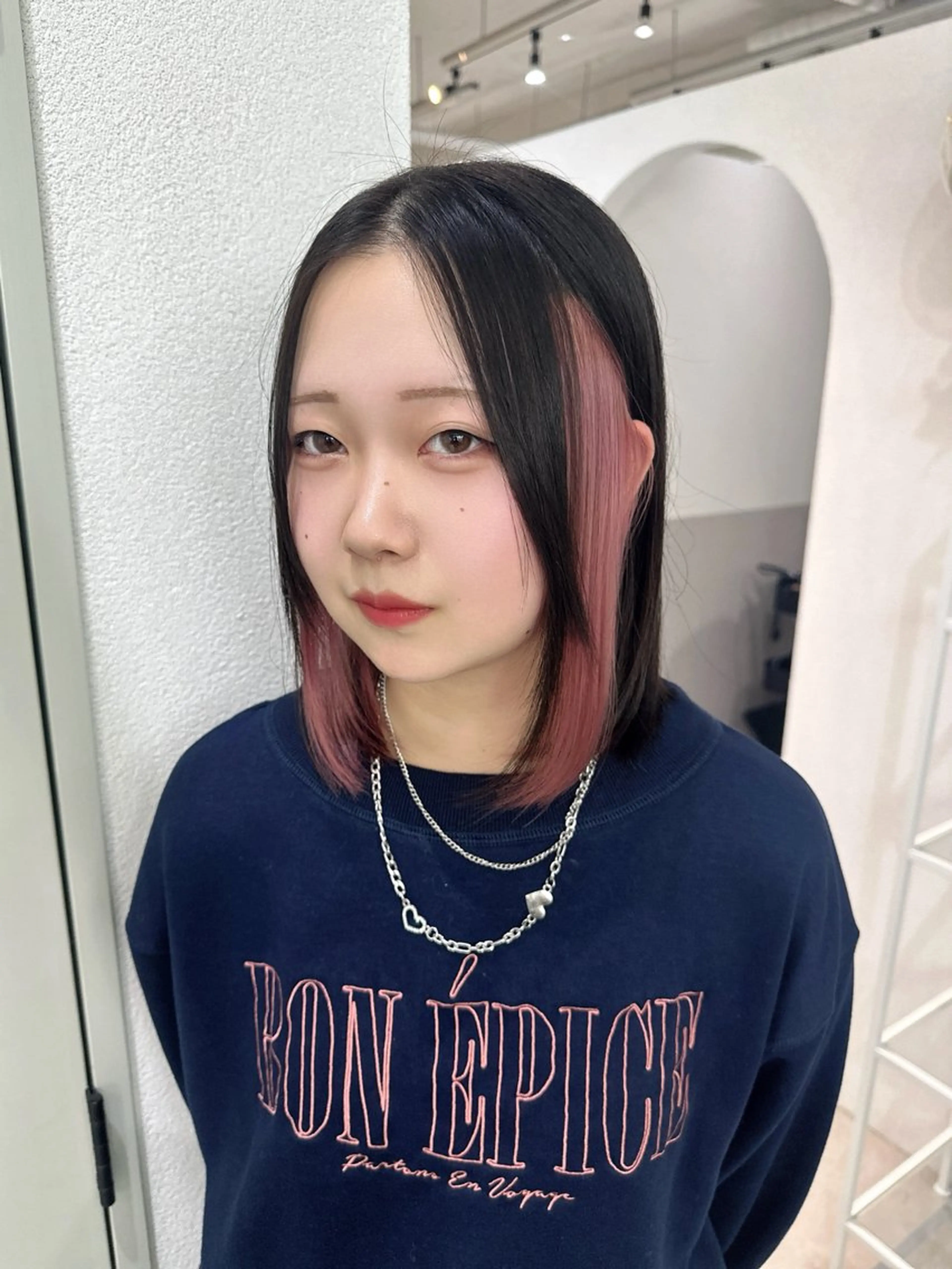 ミディアム カラー ヘアカラー トリートメント 🪞個室サロン/韓国 艶髪/keito🪞のヘアスタイル