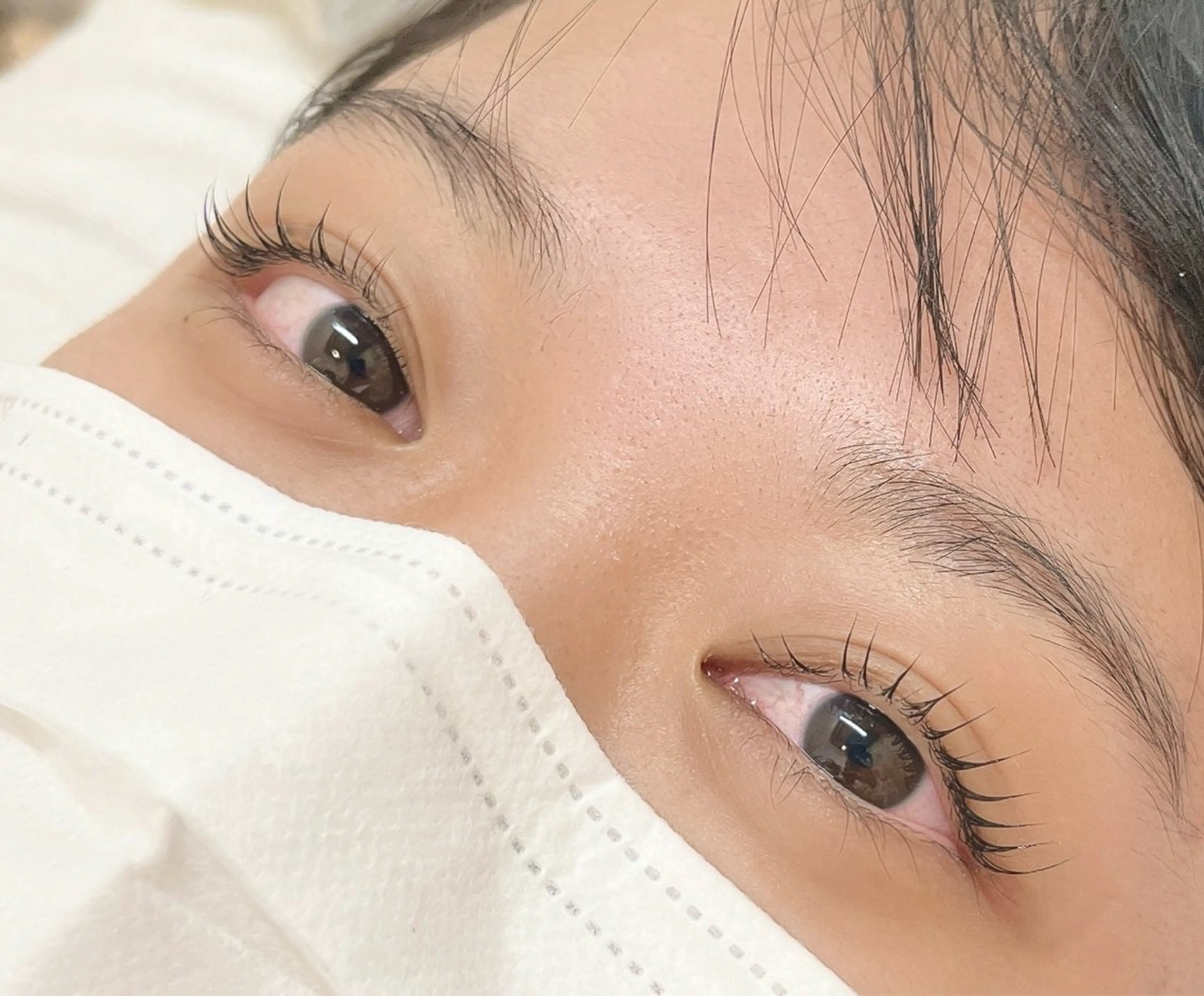 マツエク・マツパ クリスタルマジック南花田所属・泉 凜花のヘアスタイル