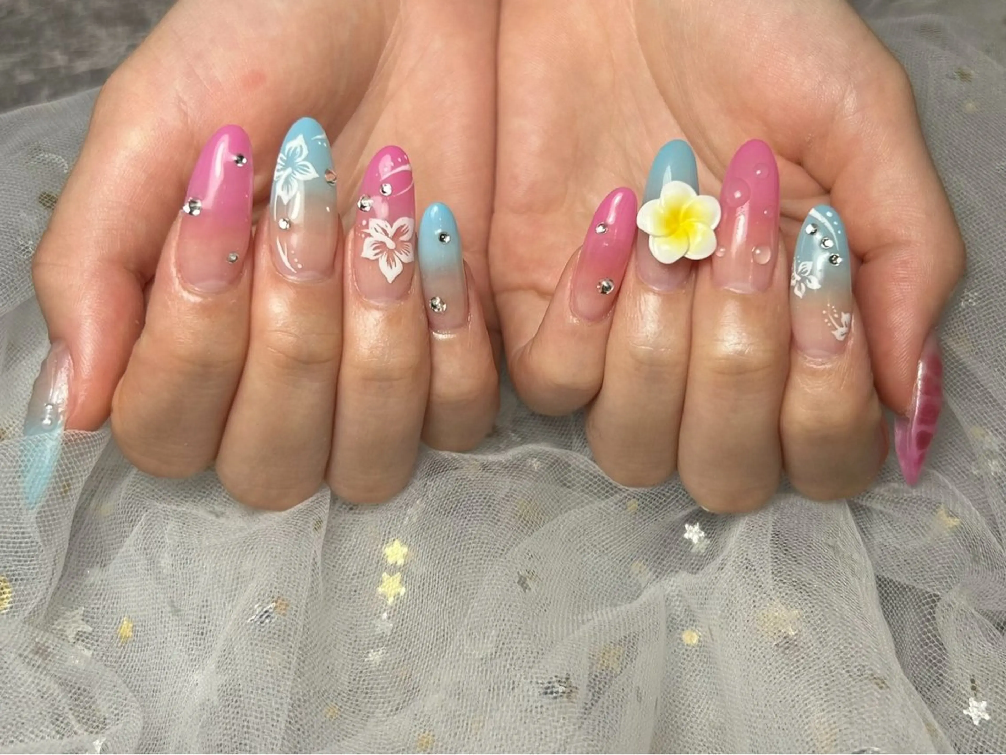 ネイル 持ち込み スカルプネイル M nail salon所属・Mnailsalon フィルイン対応サロンのネイルデザイン