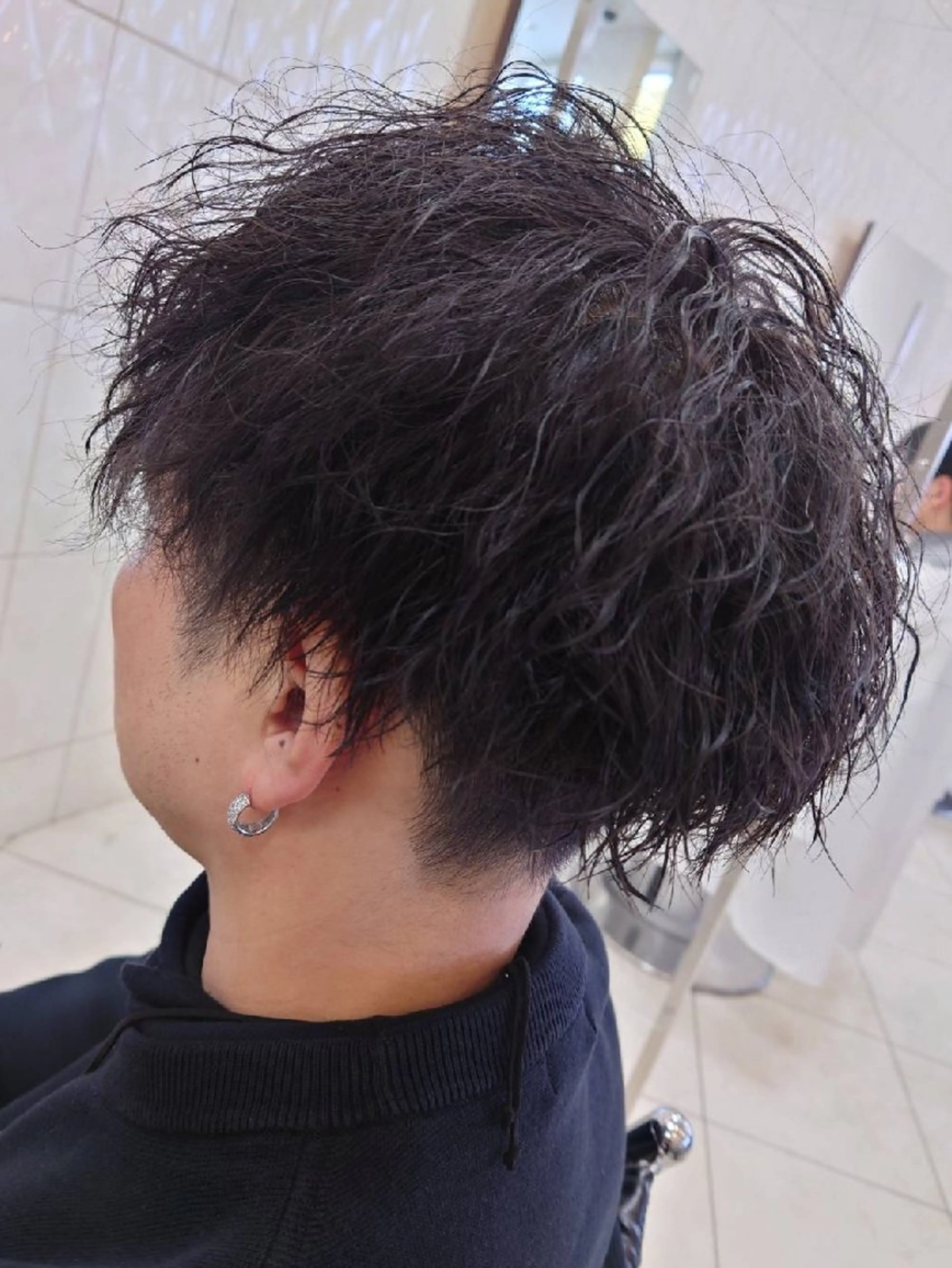 ミディアム パーマ ミディアムパーマ スパイラルパーマ シノハラ トシツグのヘアスタイル