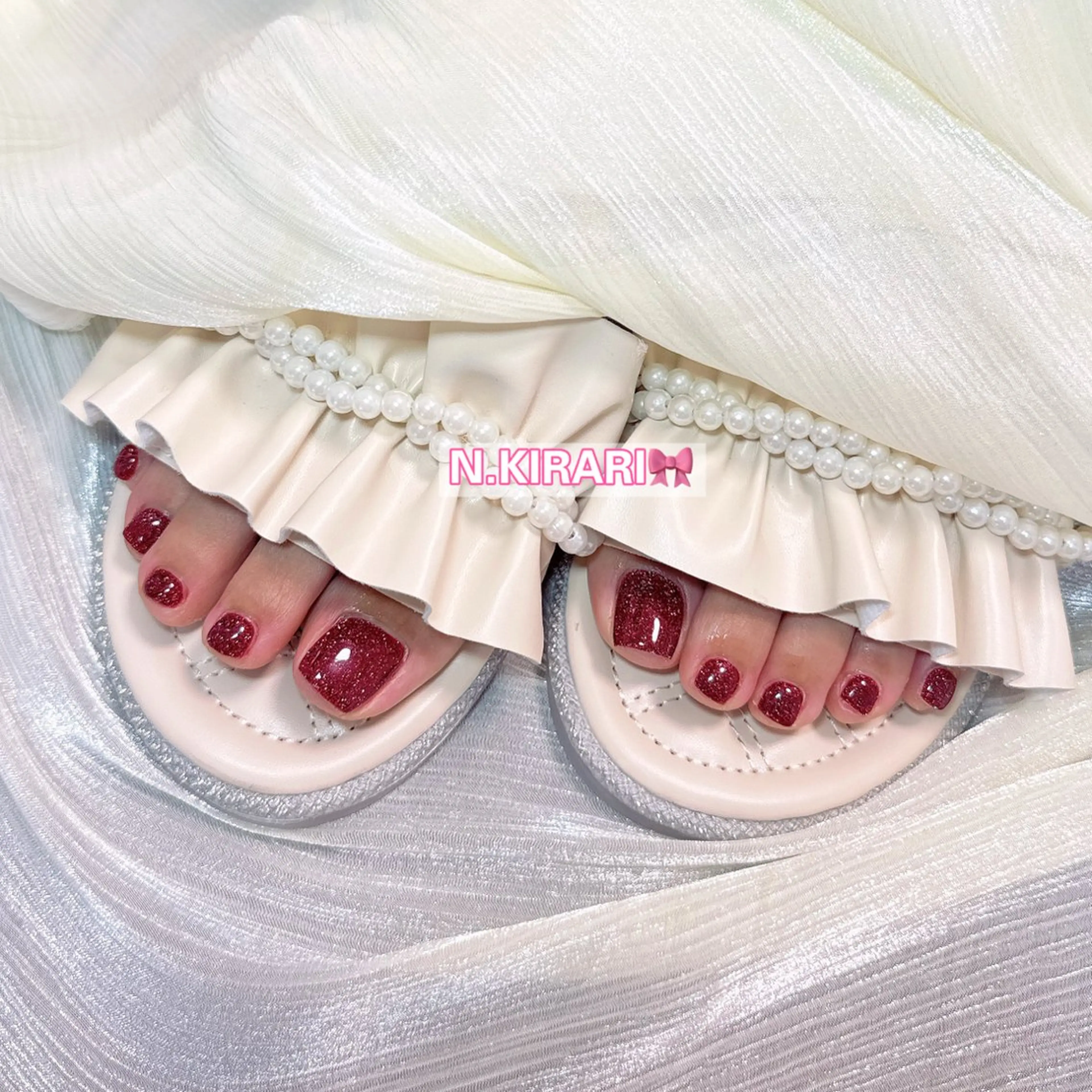 ネイル フットネイル N.KIRARI  nail所属・N.KIRARI nail salonのネイルデザイン