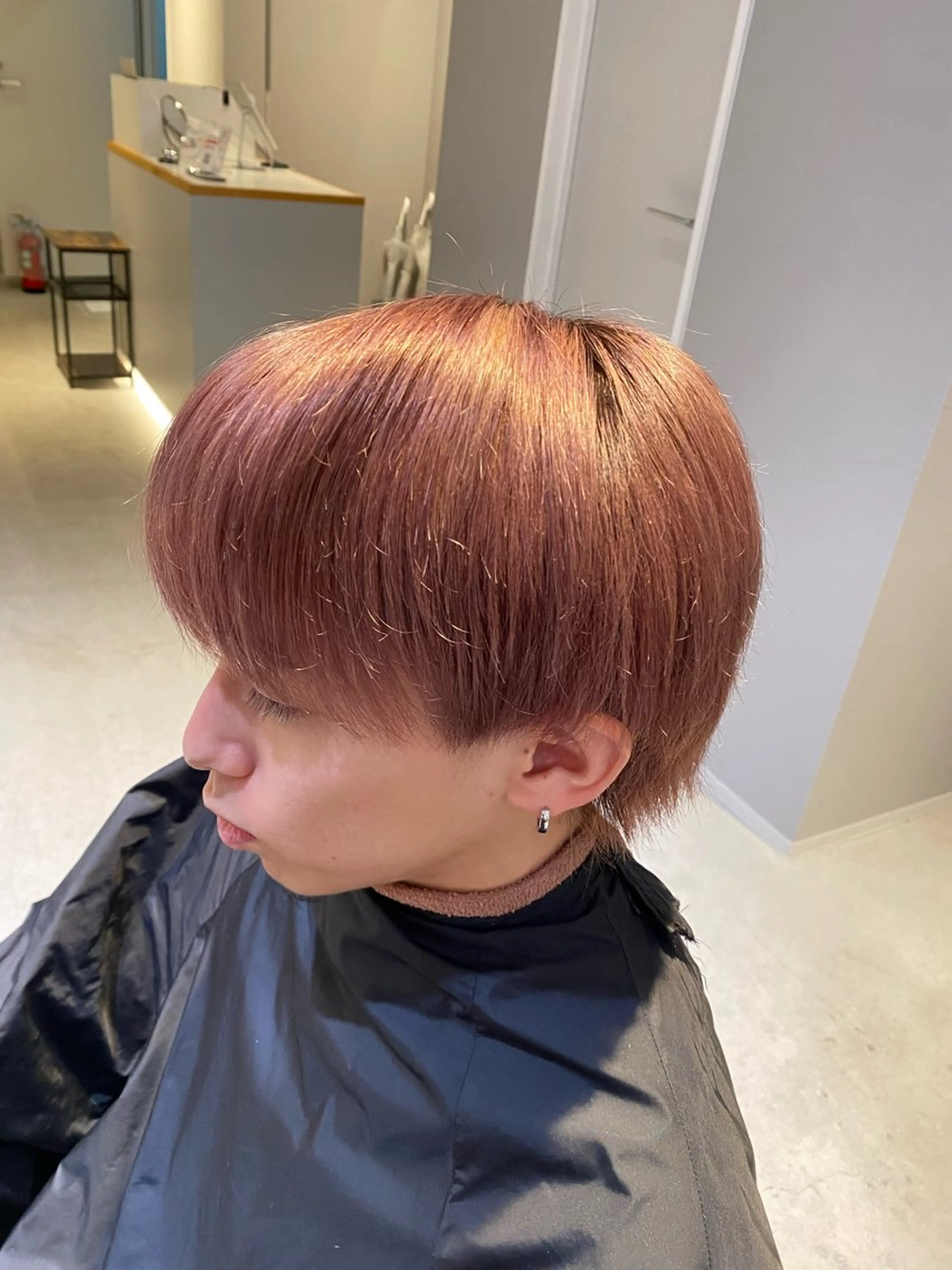 ショート カラー AI　TOKYO hair 名古屋所属・波多野タケシ/ 縮毛矯正特化のヘアスタイル