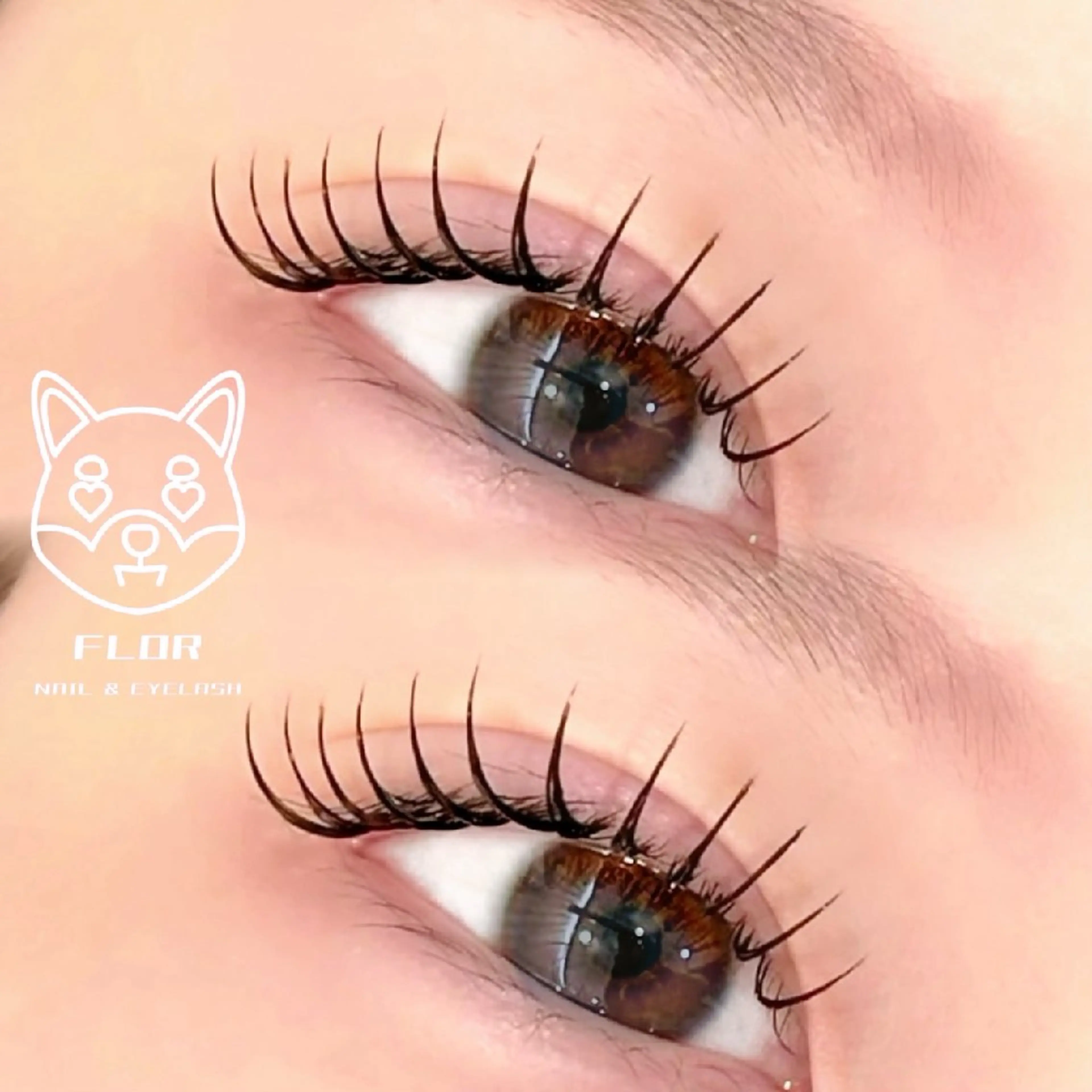 マツエク・マツパ フラットラッシュ FLOR【フロル】nail & eyelash（旧 FLOR）所属・🫧🎀FLOR YU🎀🫧のマツエク・マツパデザイン