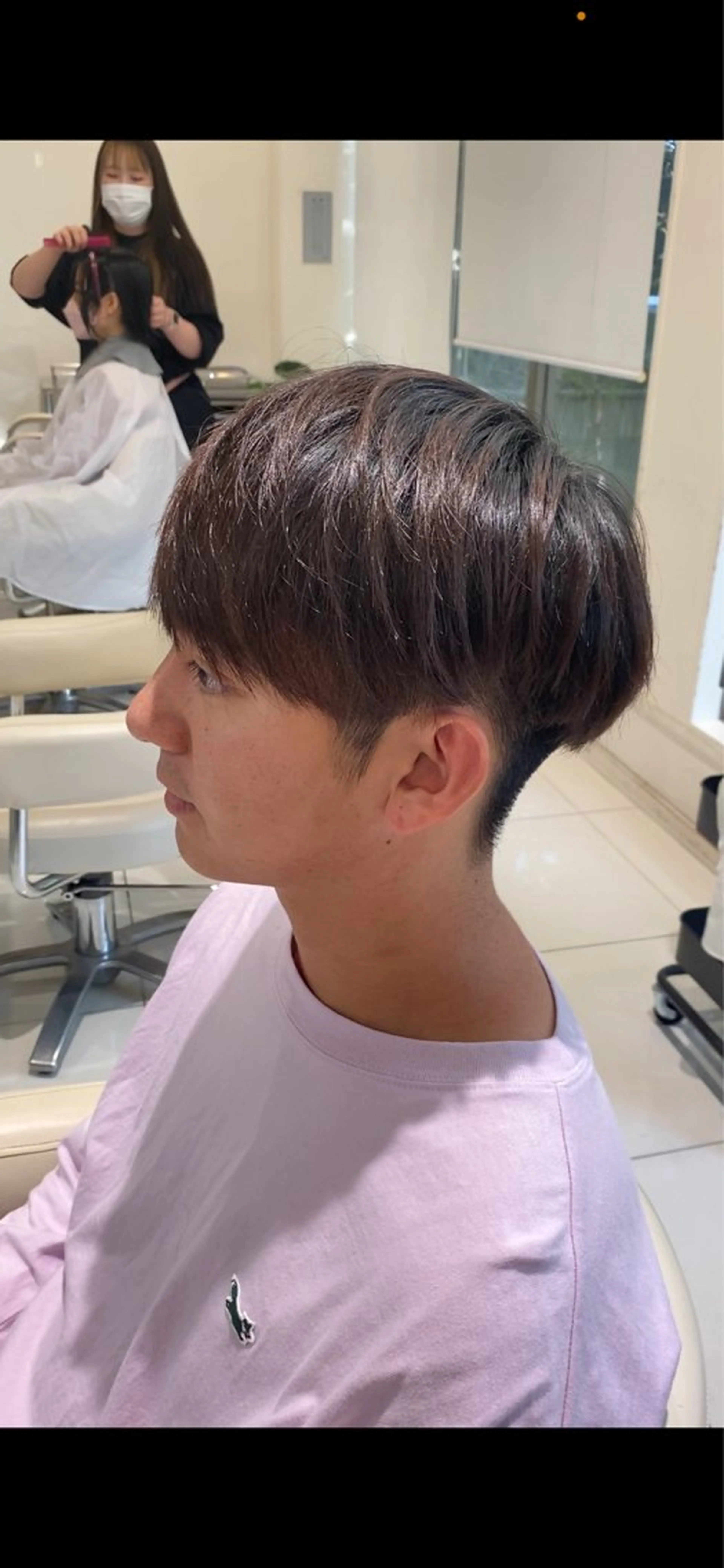 メンズ マッシュ 福岡 正真のヘアスタイル
