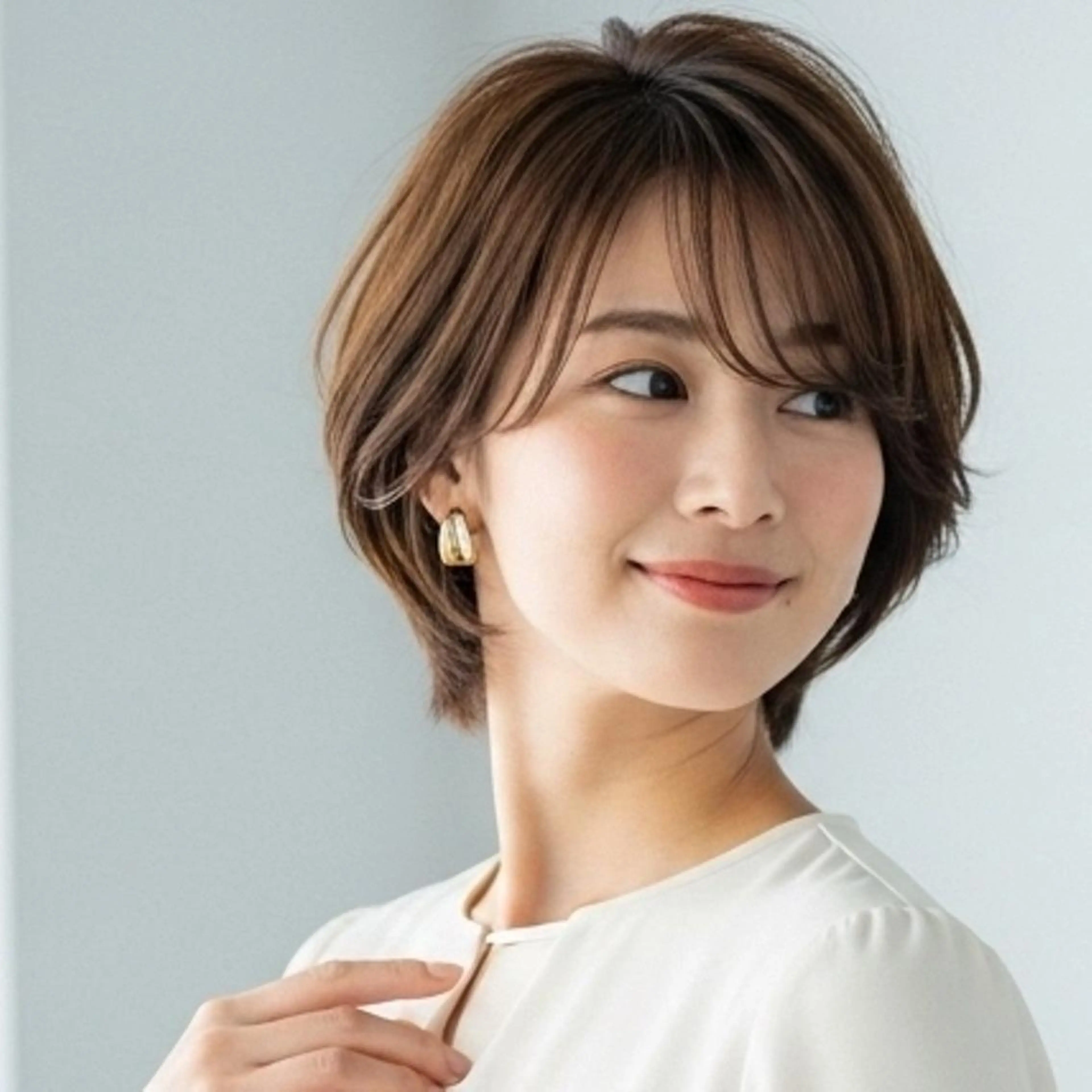 ✂️【カット実質無料】ショートボブ/ボブスタイル&髪質改善トリートメント🧴🌿【髪質改善】の写真
