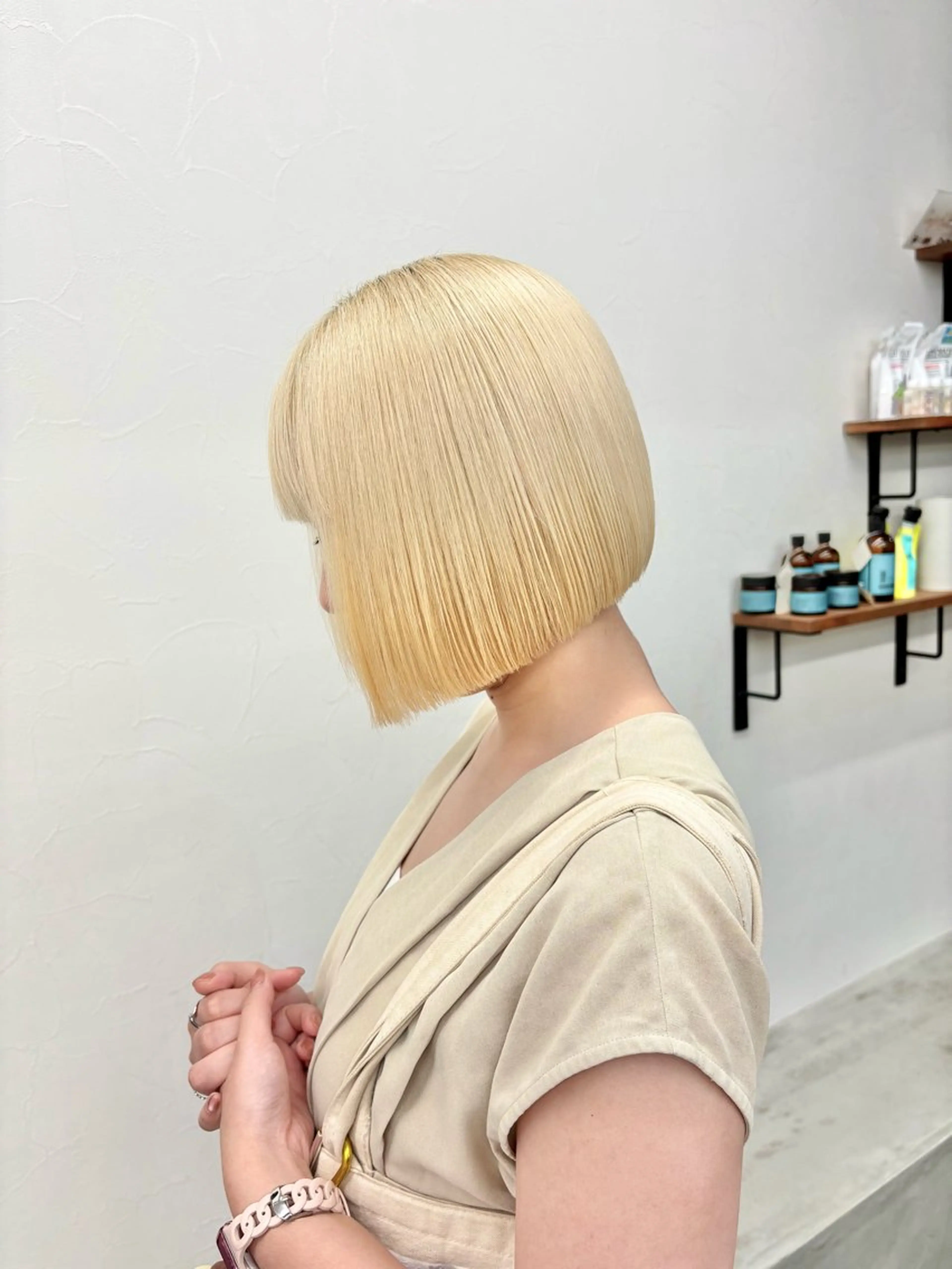 ショート カット 🌙似合わせヘア ボブ リナ🌙のヘアスタイル