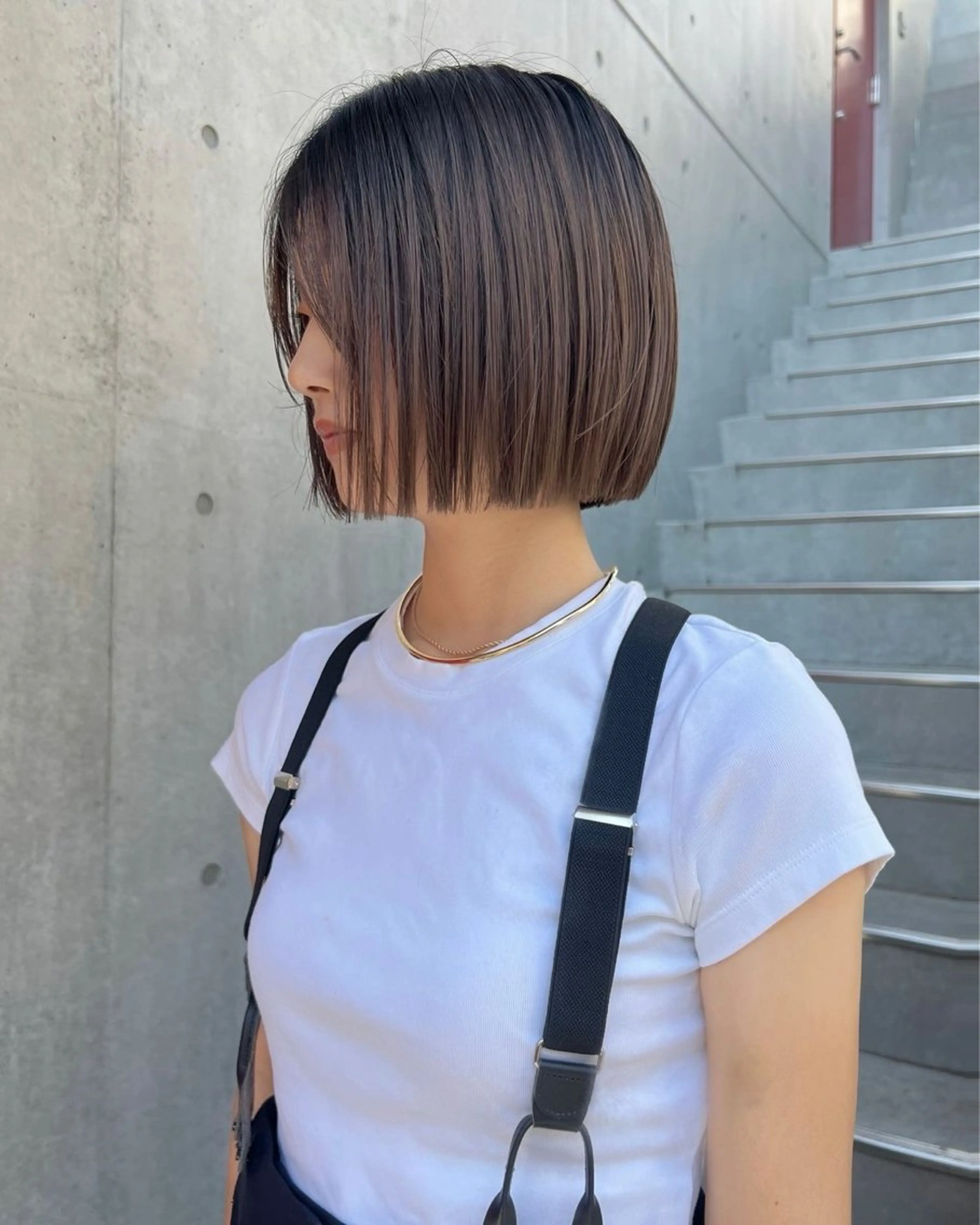 ショート 🌷ボブ/ハイライト /tomomi🌷のヘアスタイル