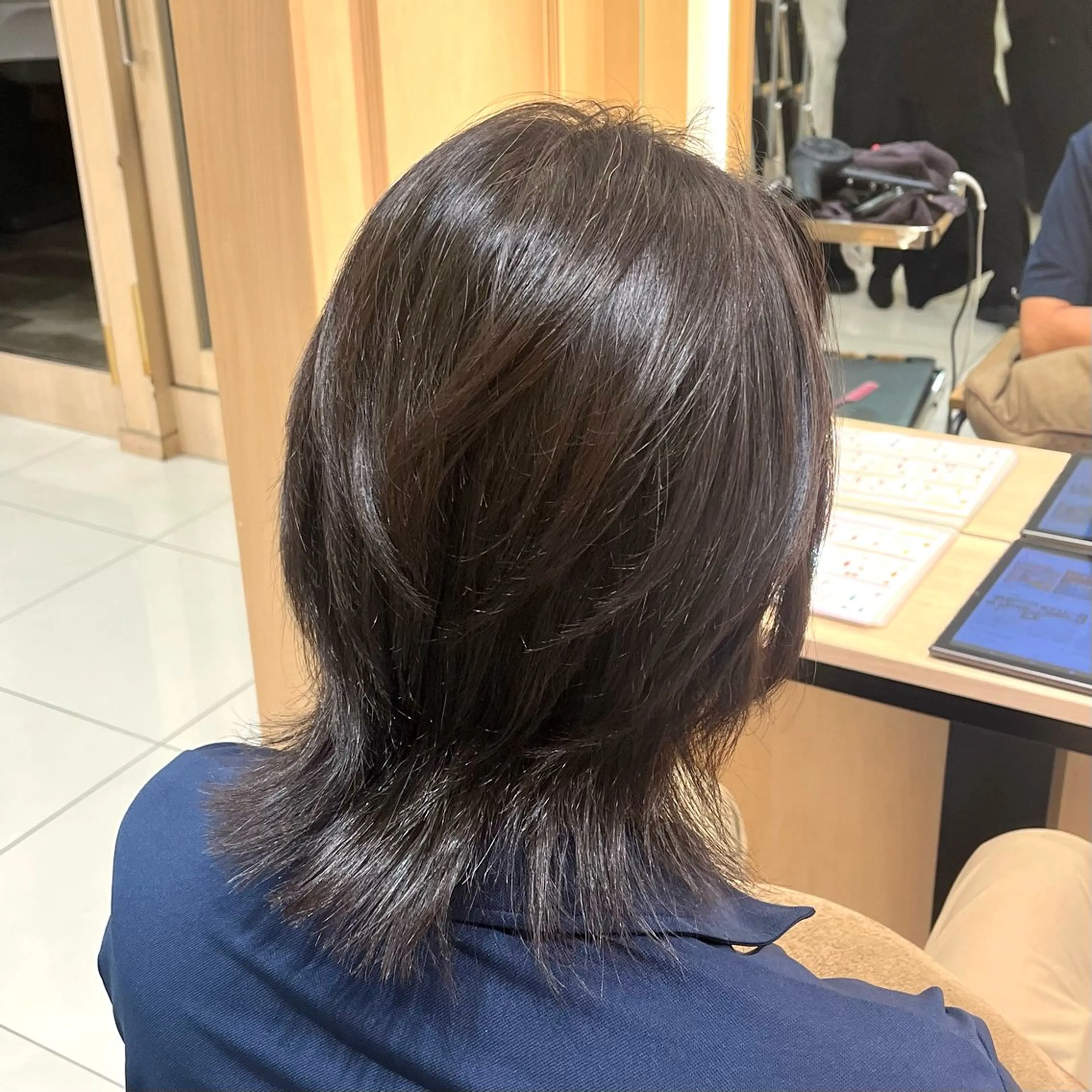 ミディアム メンズ カット カラー//了戒 美希 //伊勢原のヘアスタイル