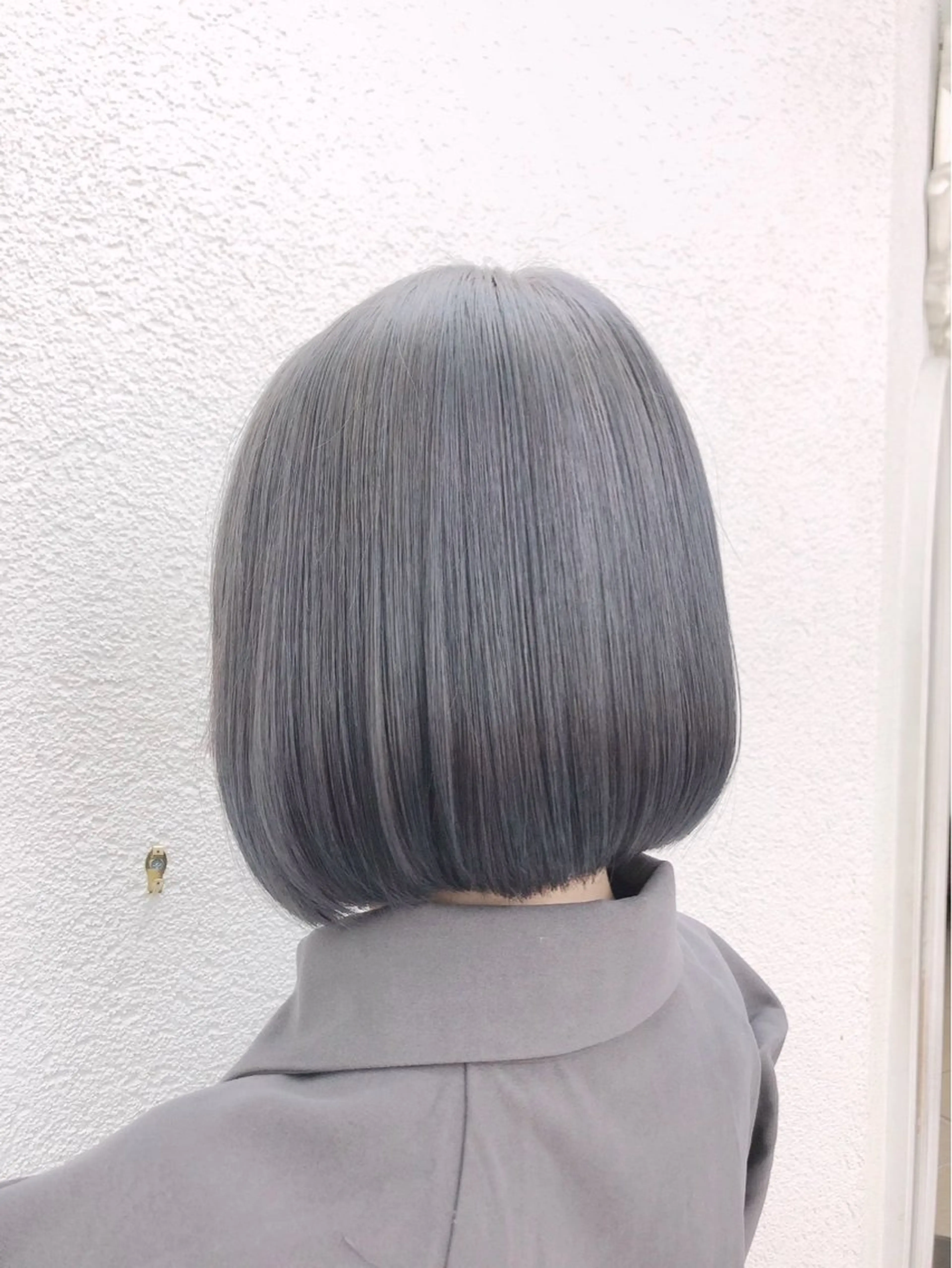 ミディアム ヘアカラー 🤍ボブカット 🤍NANAMI🤍のヘアスタイル