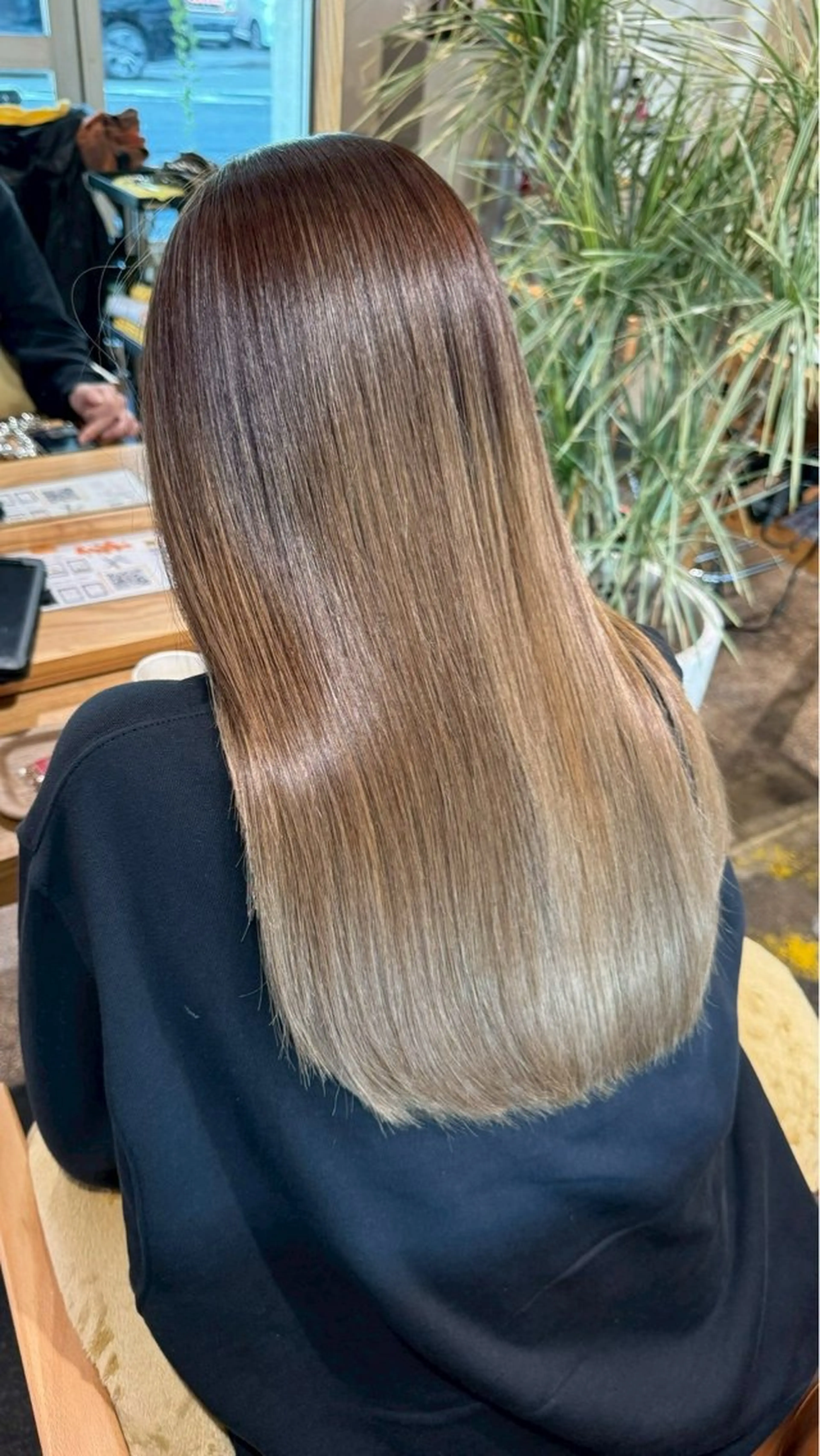 セミロング カラー くまざき　なな /モデル募集中のヘアスタイル