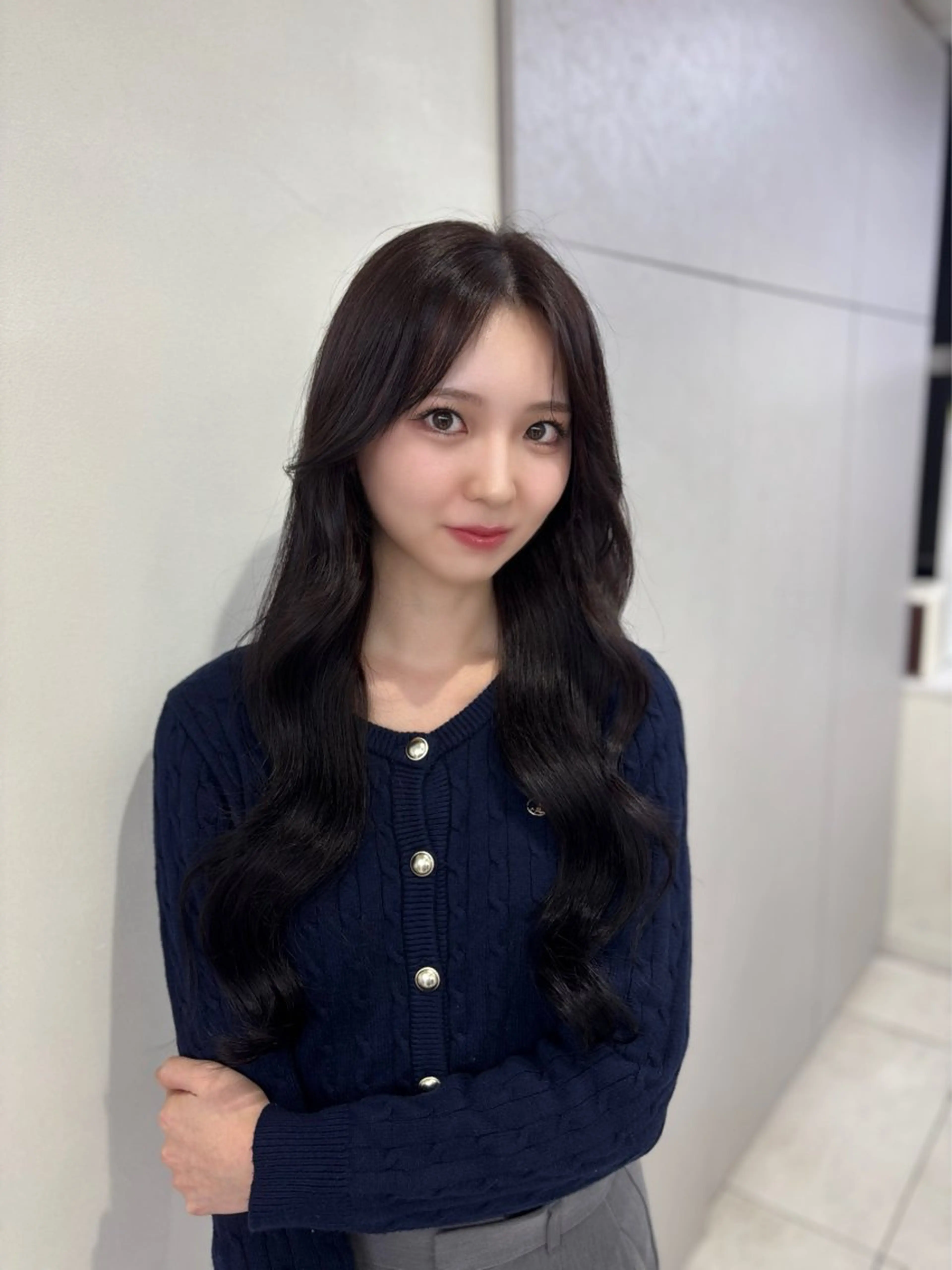 カラー ラベンダーカラー ヘアカラー Euphoria銀座店所属・縮毛矯正/Wカラー 🎀𝐒𝐀𝐊𝐈のヘアスタイル